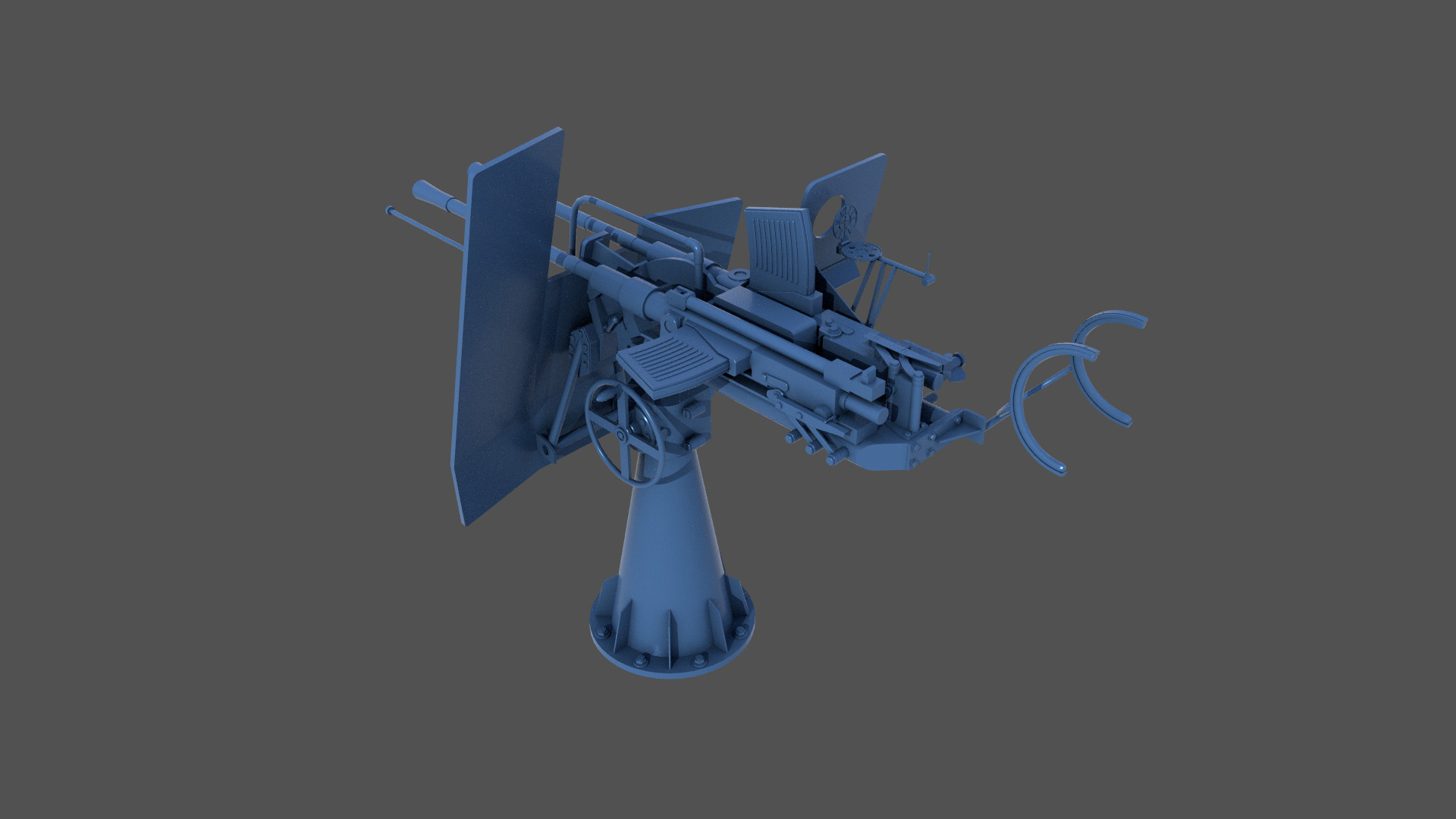 Flak 38 - Commercial license - 1-48 scale 3D print model_2