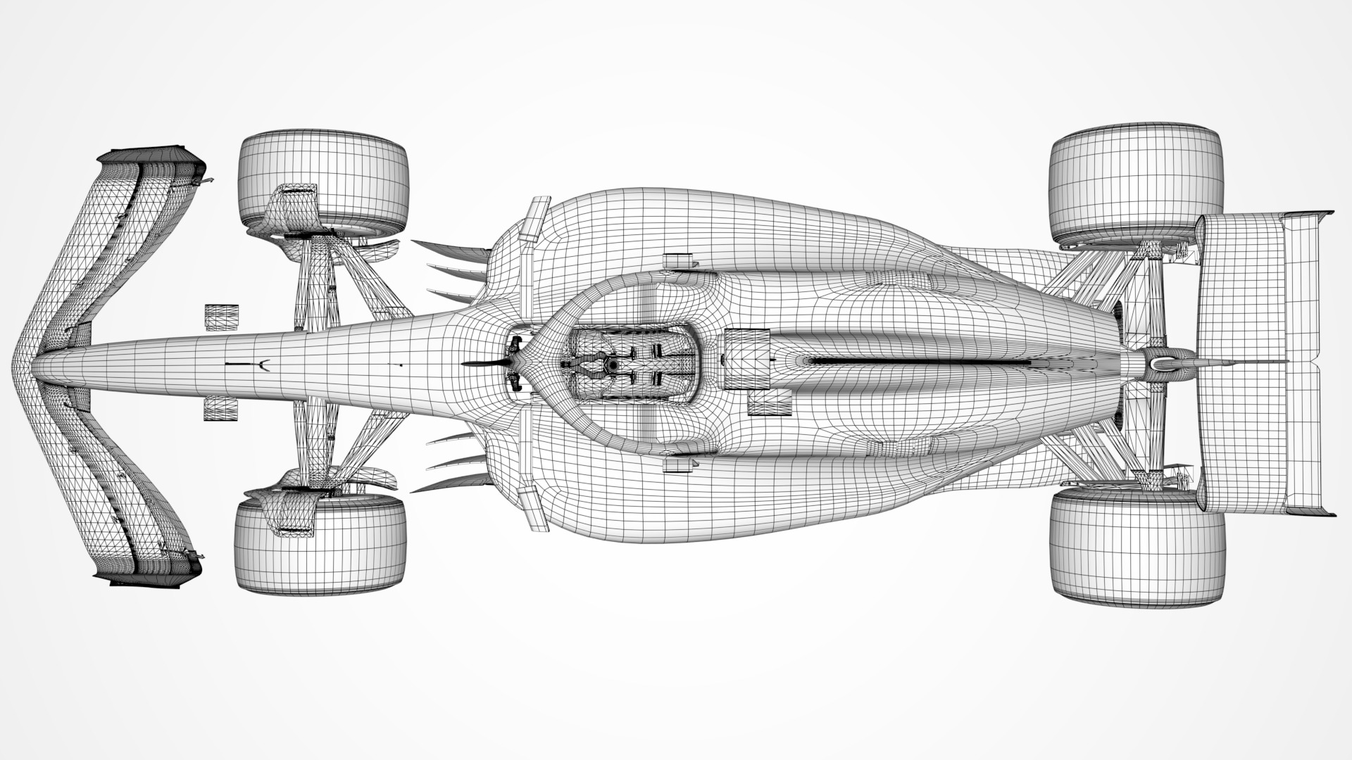 F1 AstonMartin AMR-25 2025 Low-poly 3D model_7