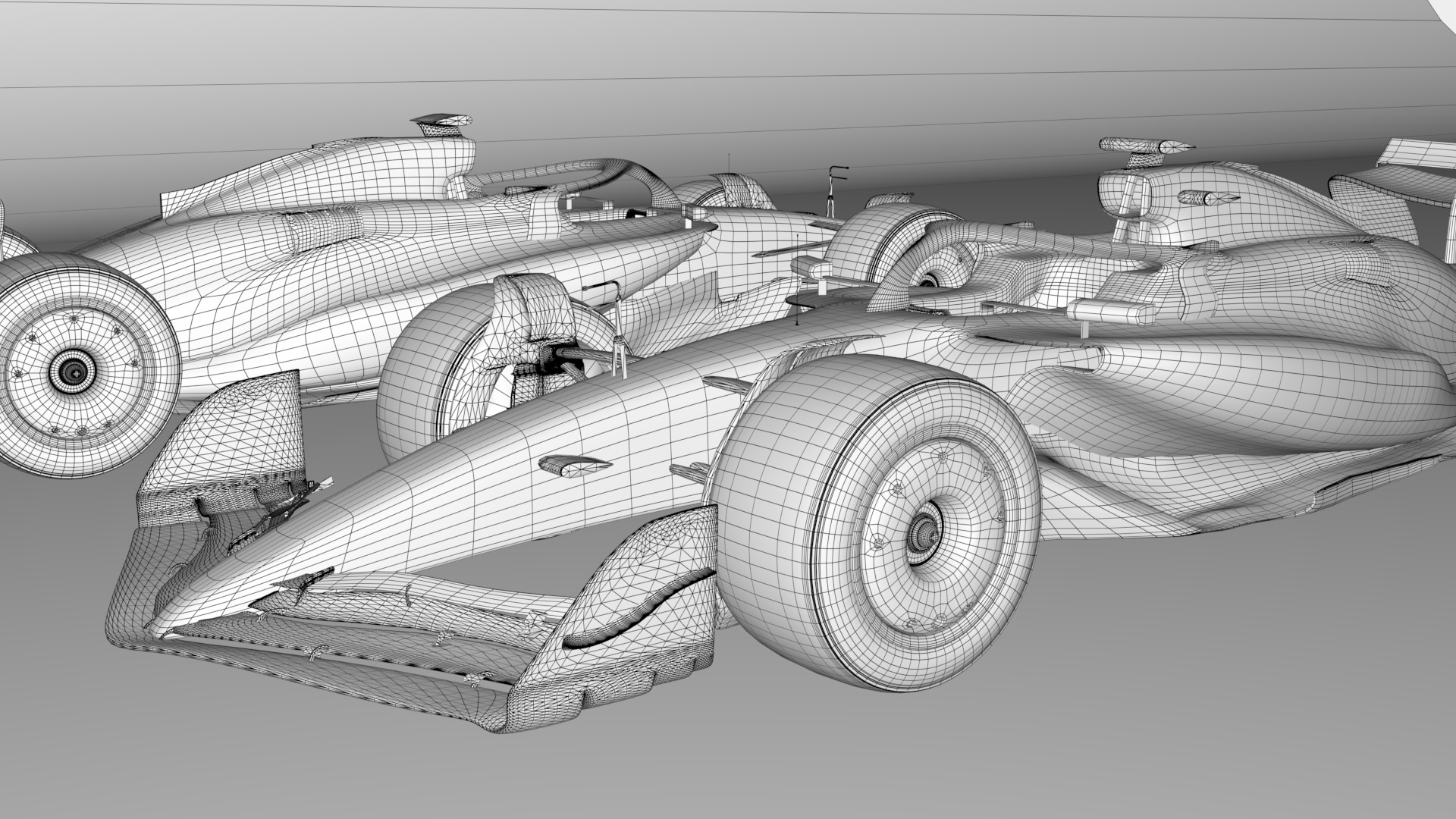 F1 AstonMartin AMR-25 2025 Low-poly 3D model_1