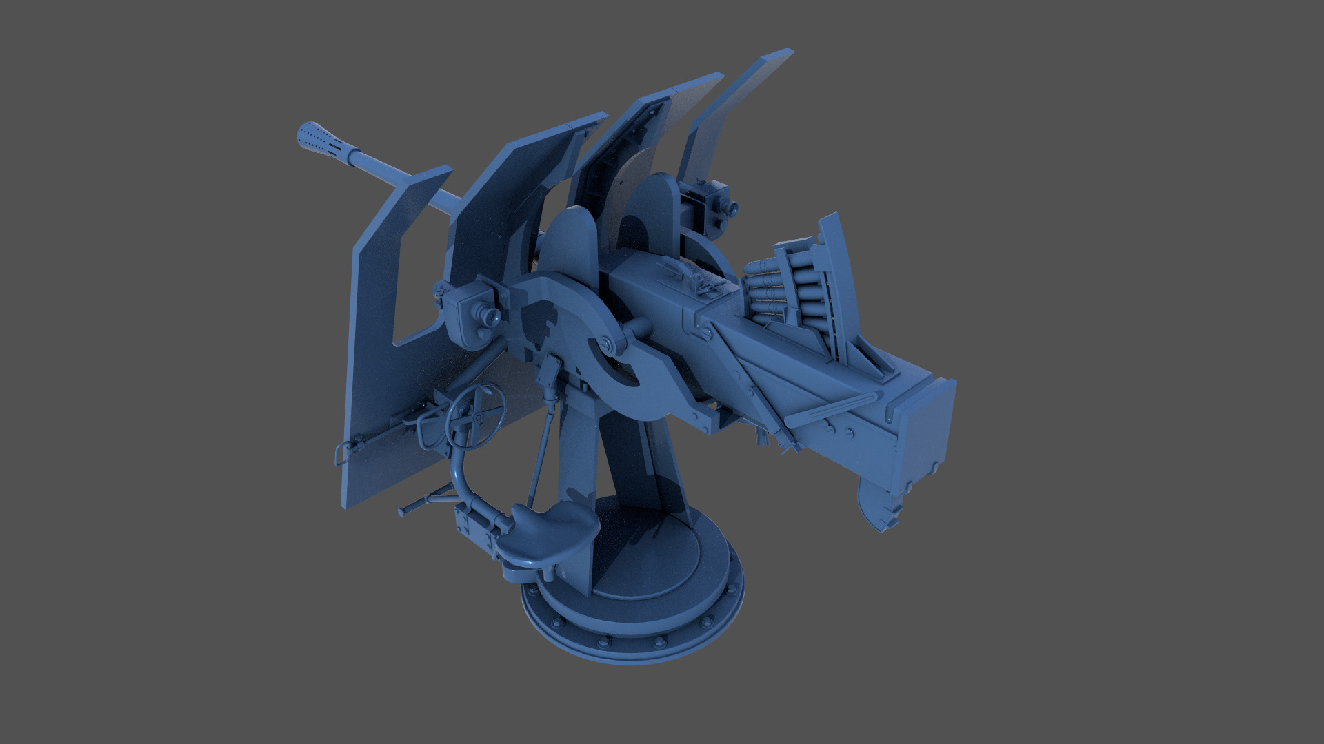 Flak 42 - Commercial license - 1-48 scale 3D print model_2