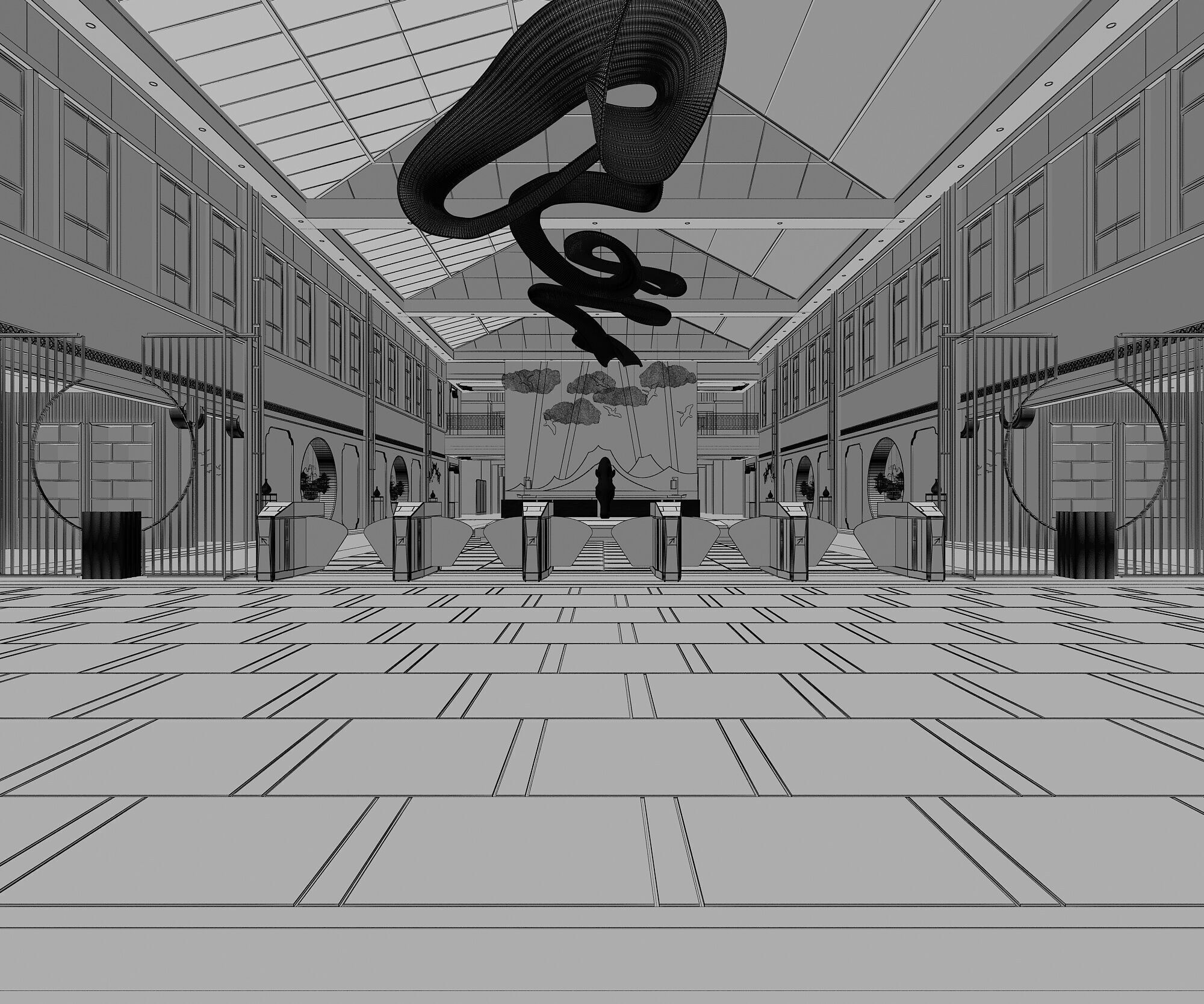 Reception 9 3D model_5