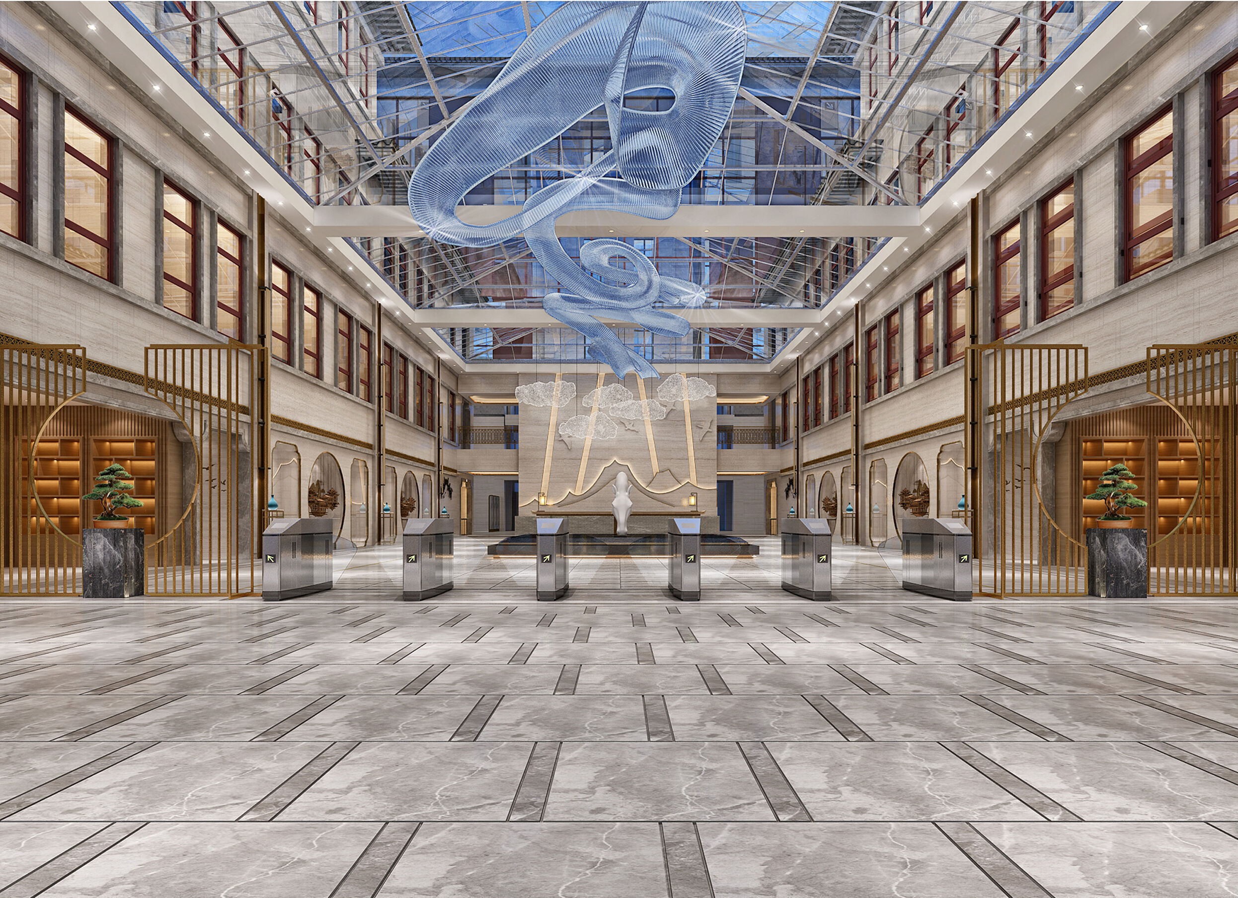 Reception 9 3D model_1