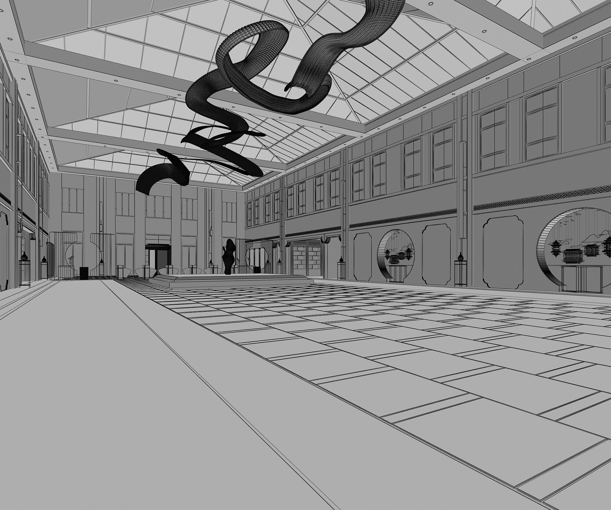 Reception 9 3D model_4