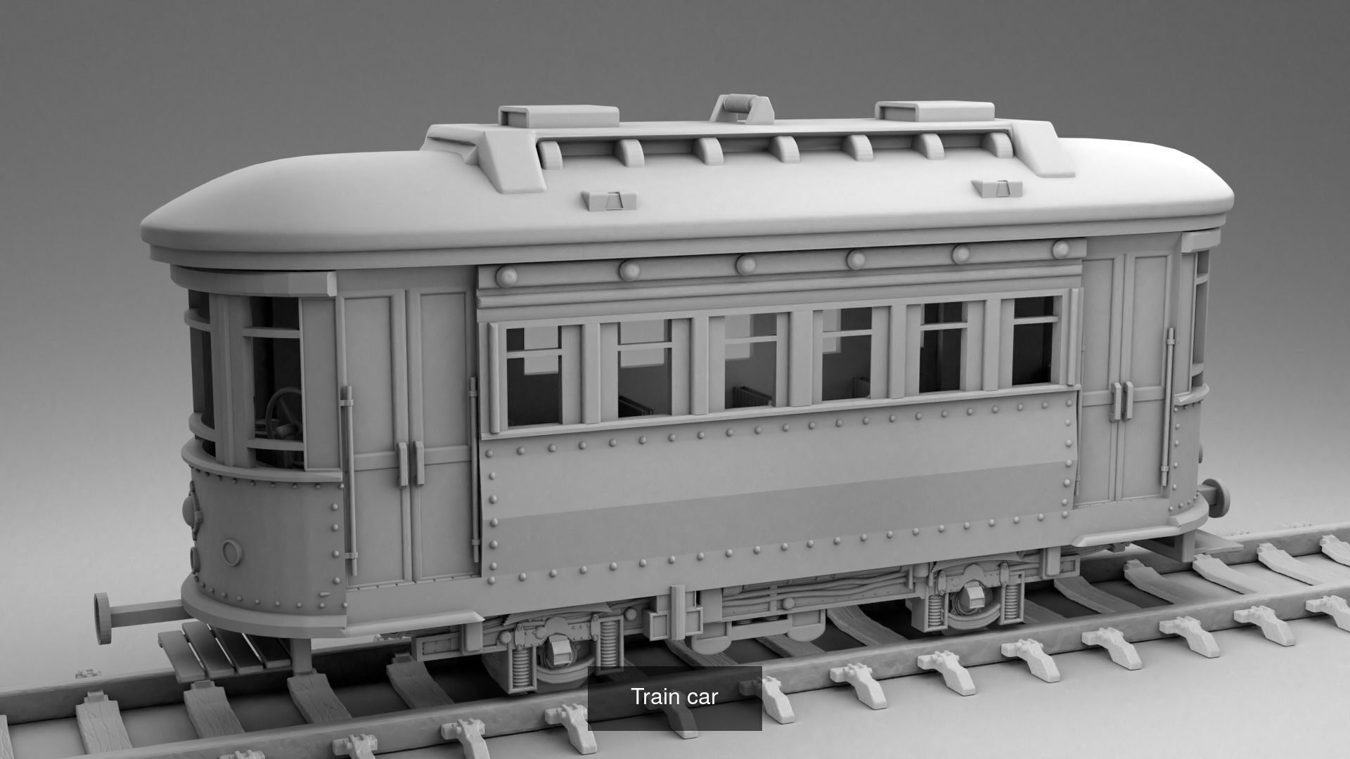 The Railway Apocalypse 3D Model Collection_1