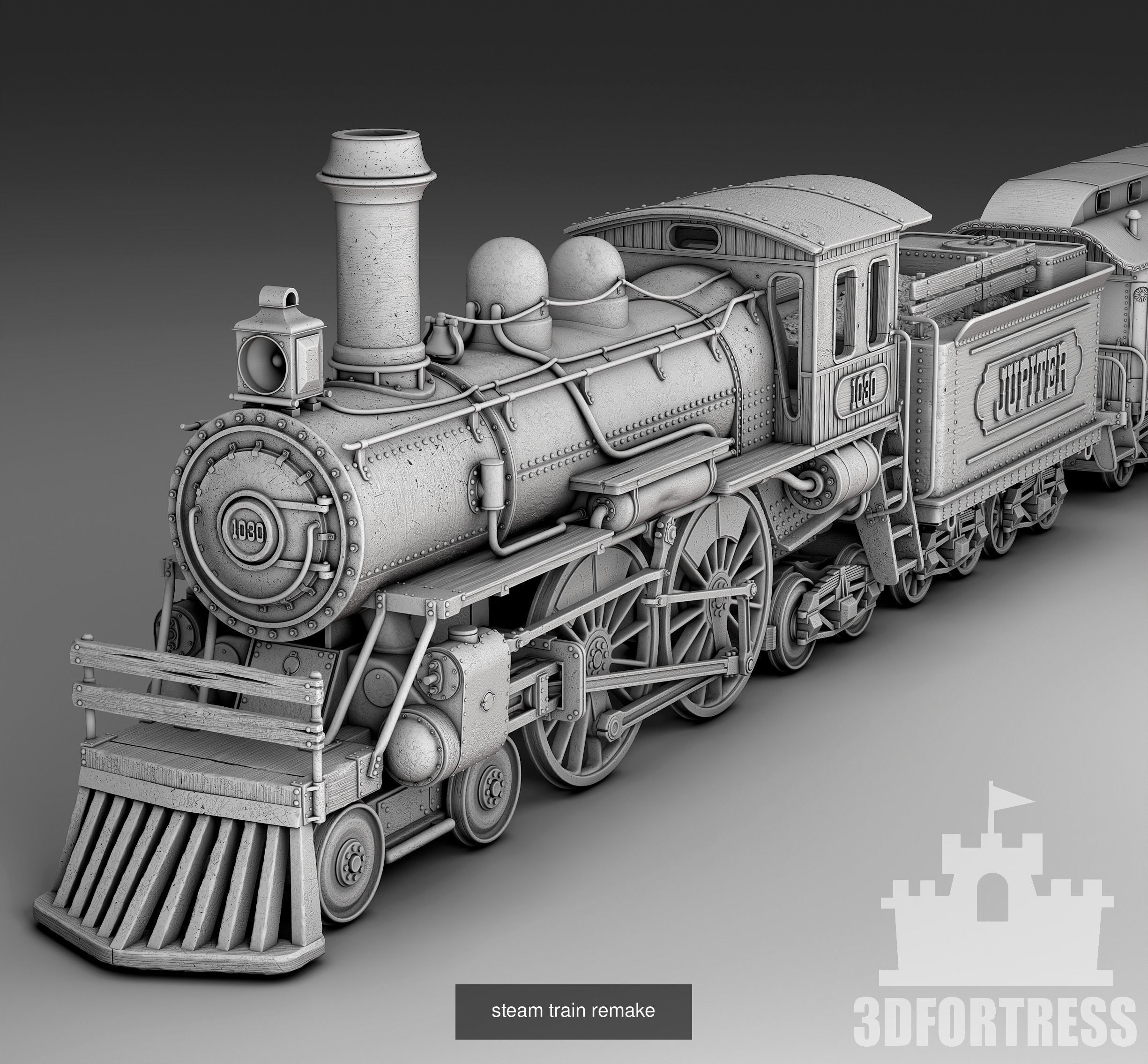 The Railway Apocalypse 3D Model Collection_3