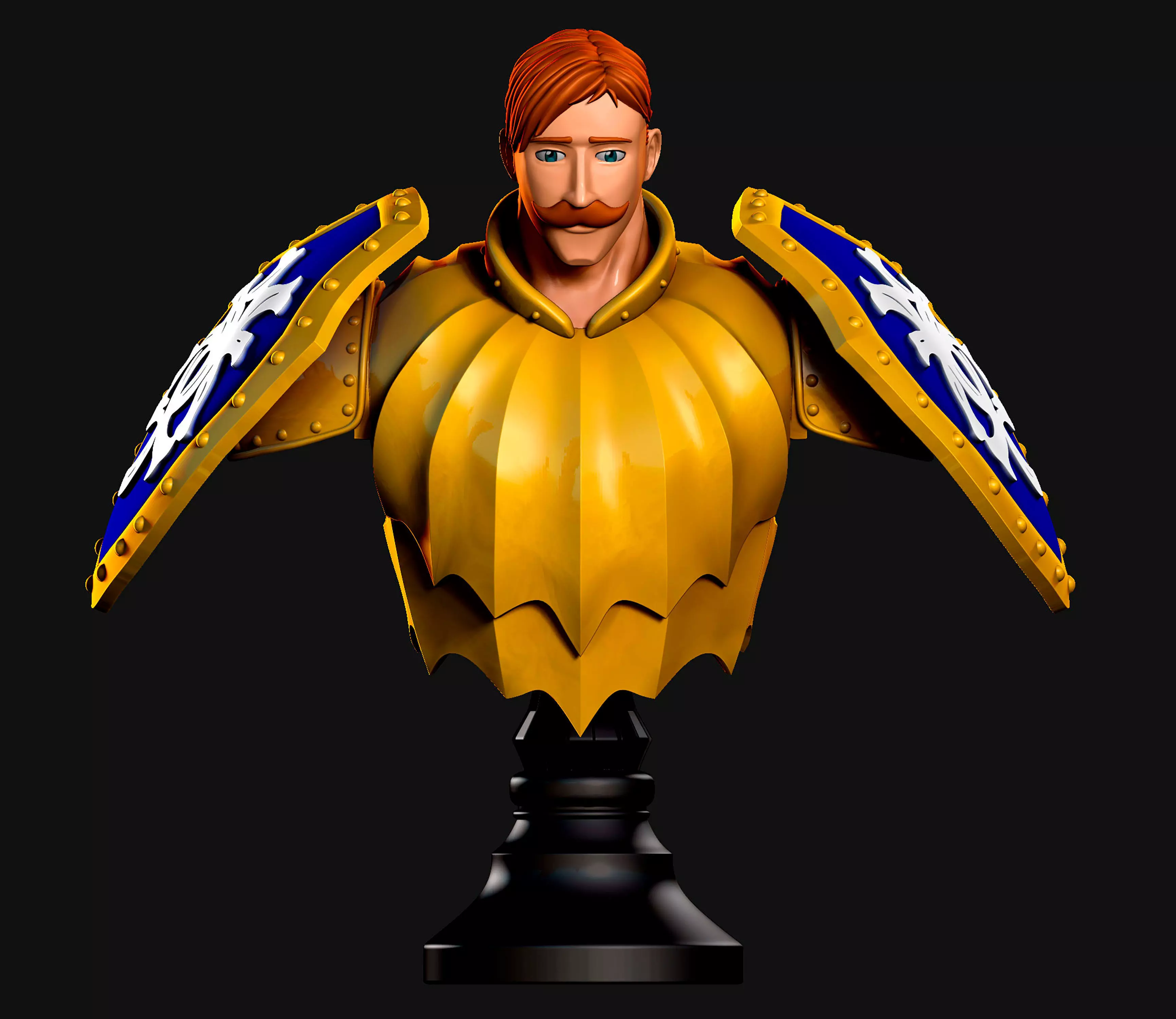 Escanor Chess 3D print model