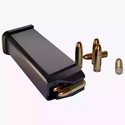 9mm cartridge magazine