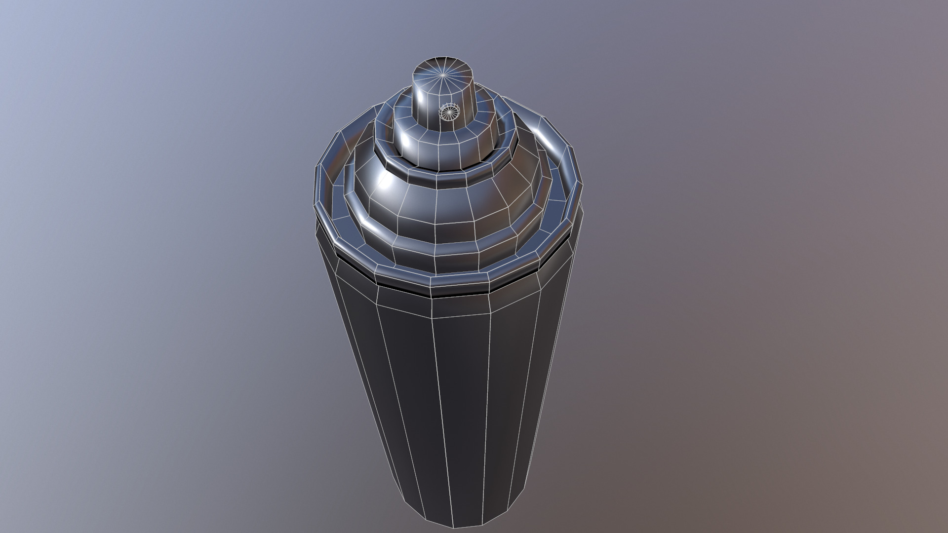 SprayCan Gameready Low-poly 3D model_8