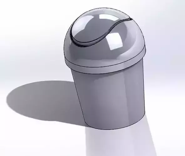Desktop Trash Can 3D print model
