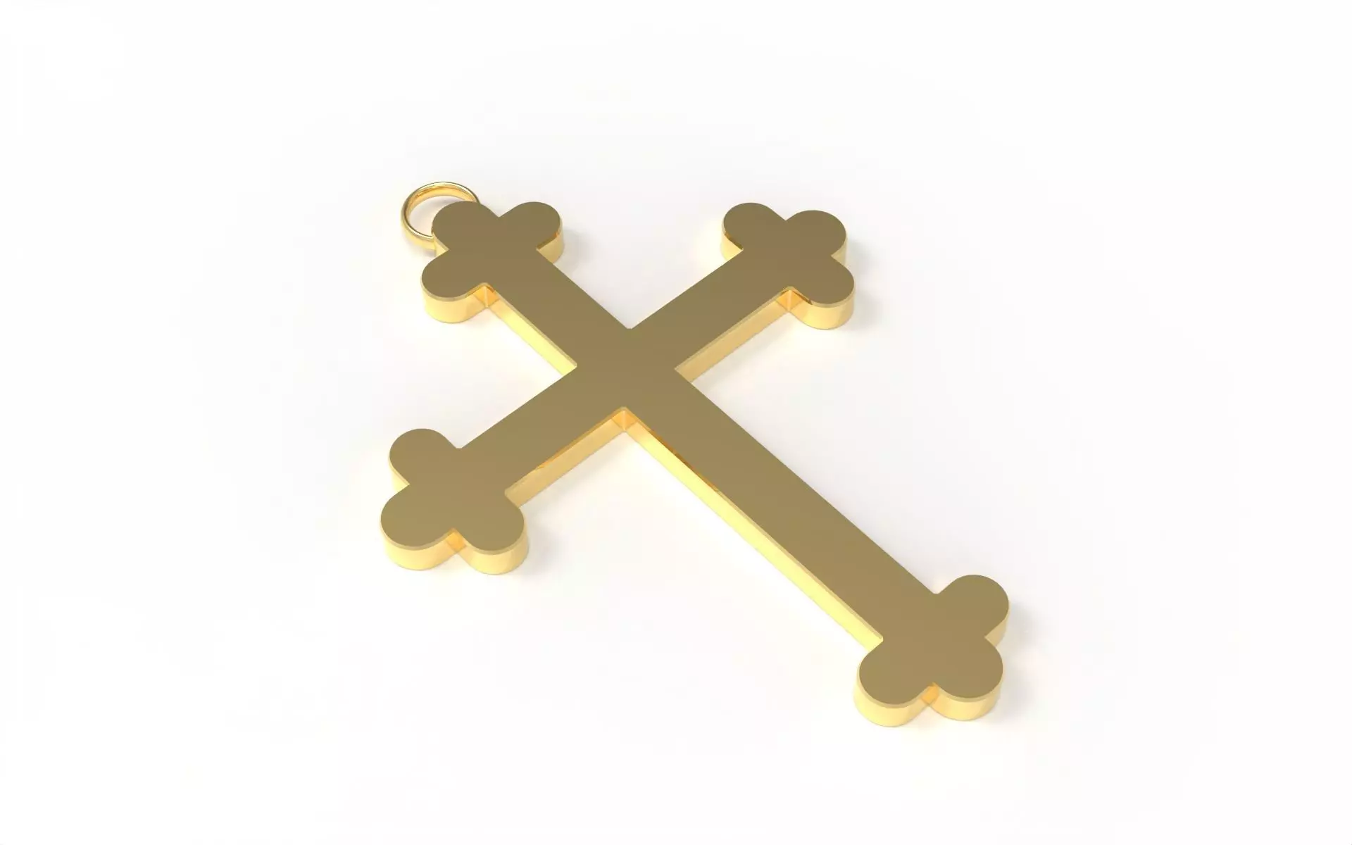 Old style Cross-no 5 3D print model_0