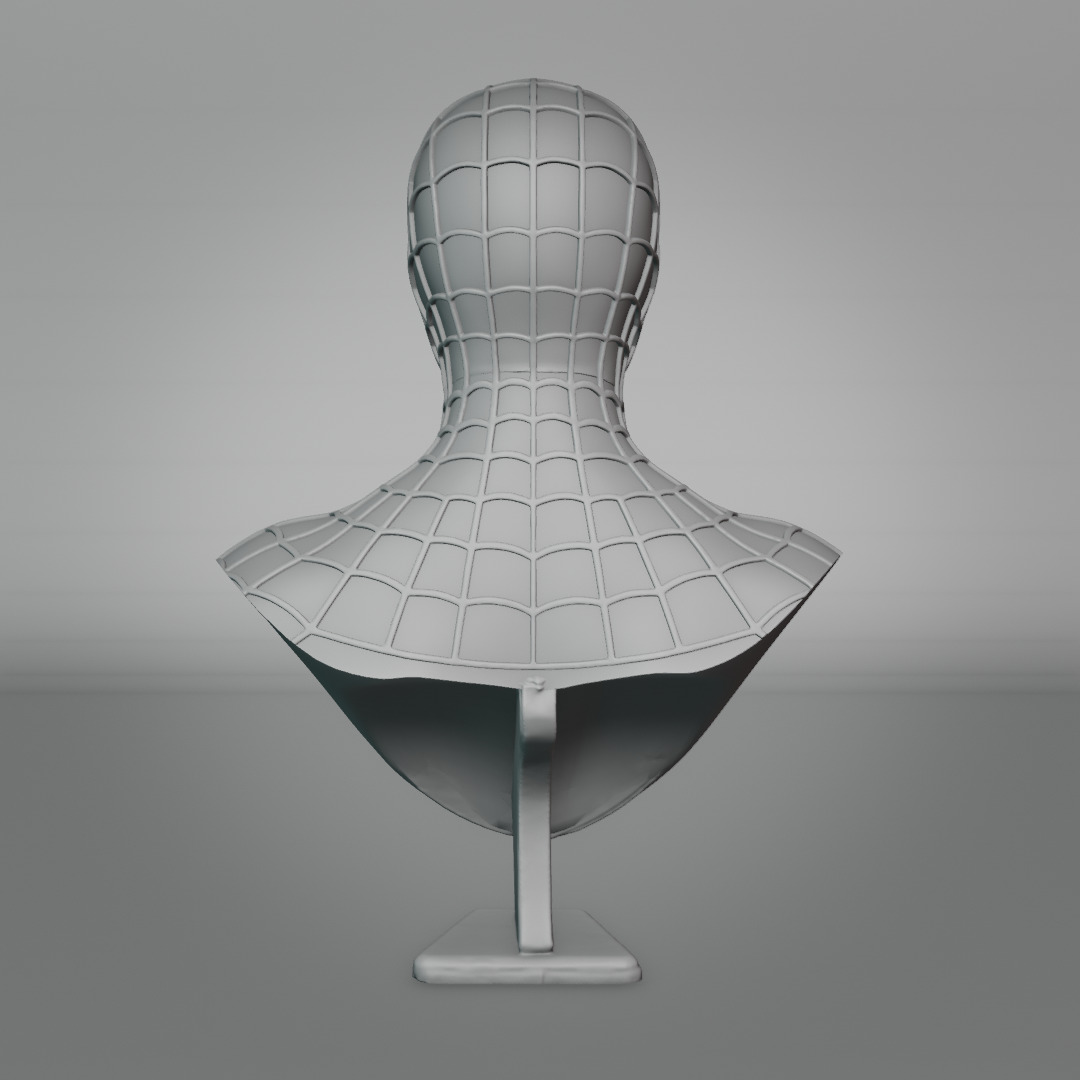 Spider-Man 2001 bust 3D print model_16