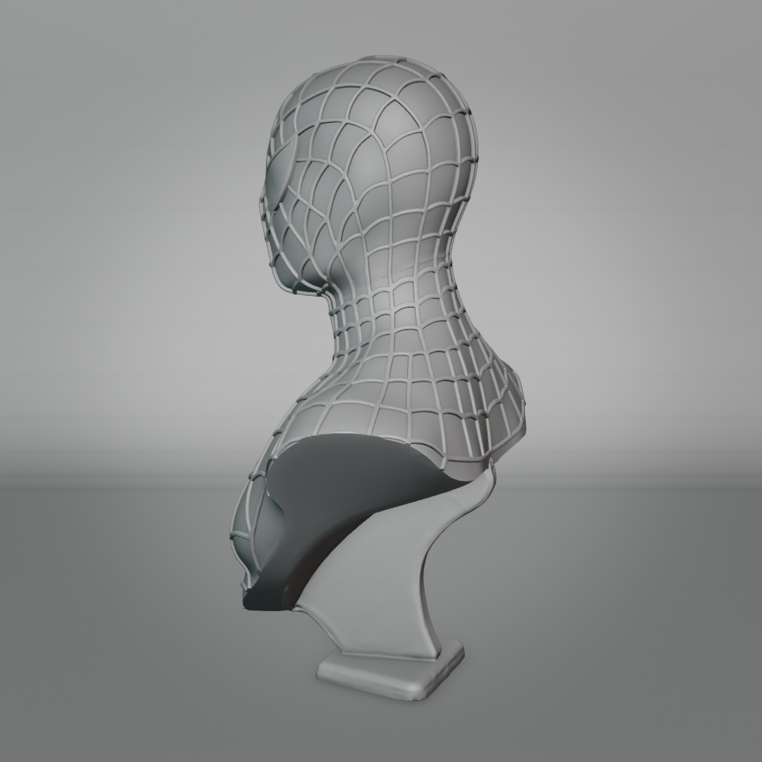 Spider-Man 2001 bust 3D print model_18