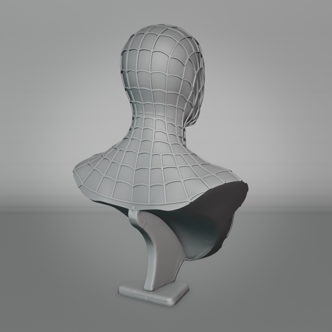 Spider-Man 2001 bust 3D print model_15