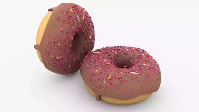 Donut with Chocolate