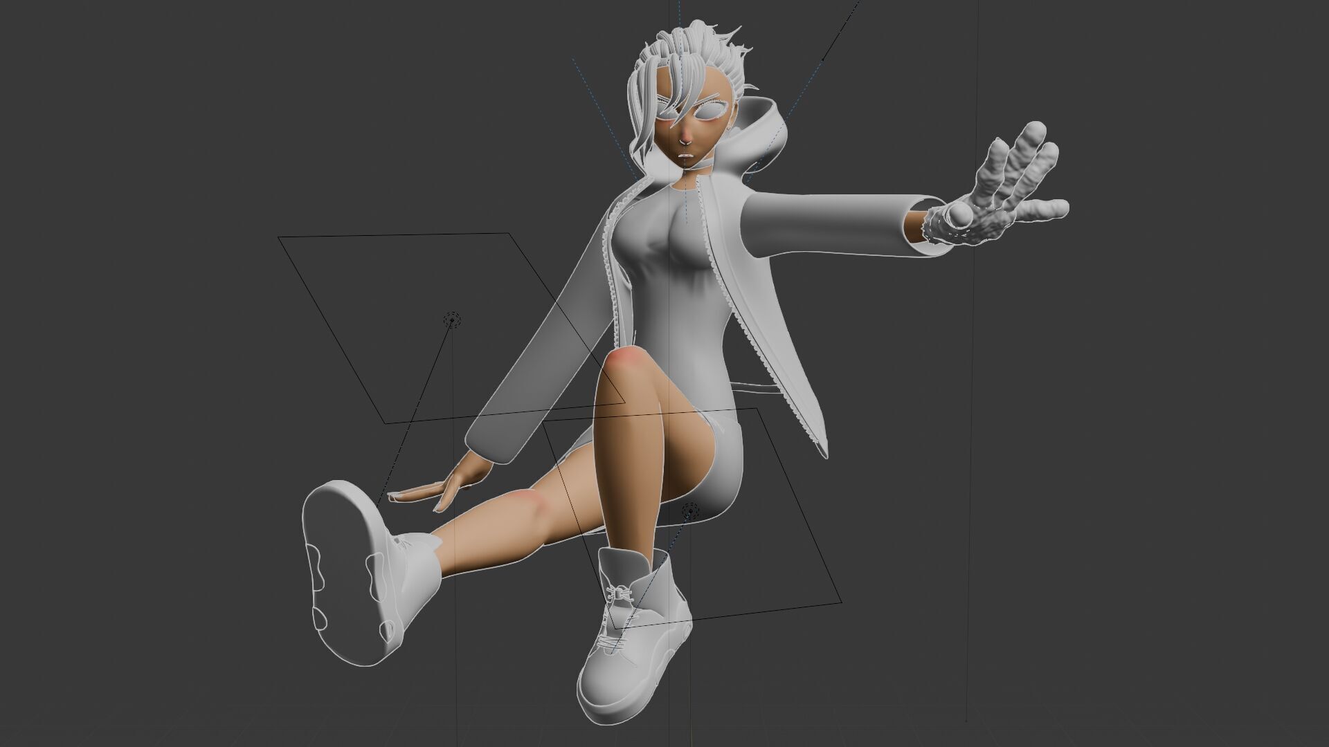 Momo Ayase Character Sculpt 3D model_7