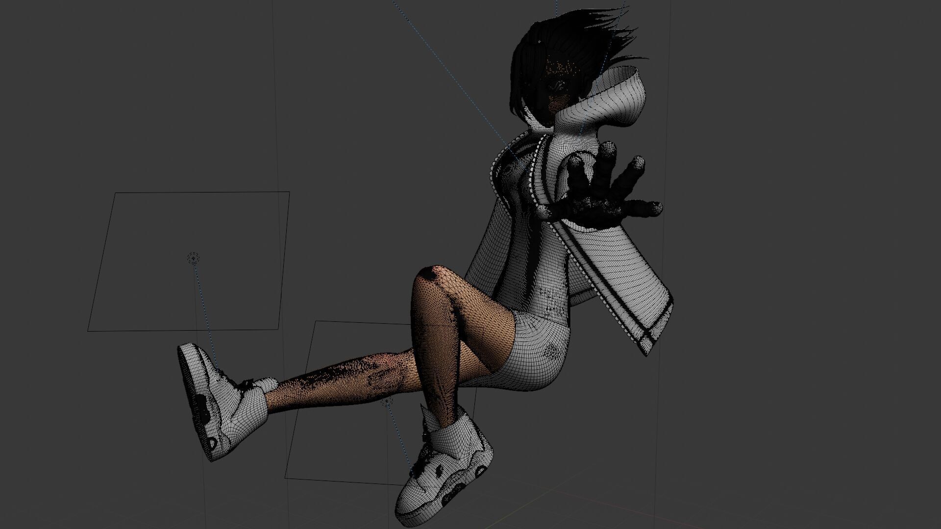 Momo Ayase Character Sculpt 3D model_11