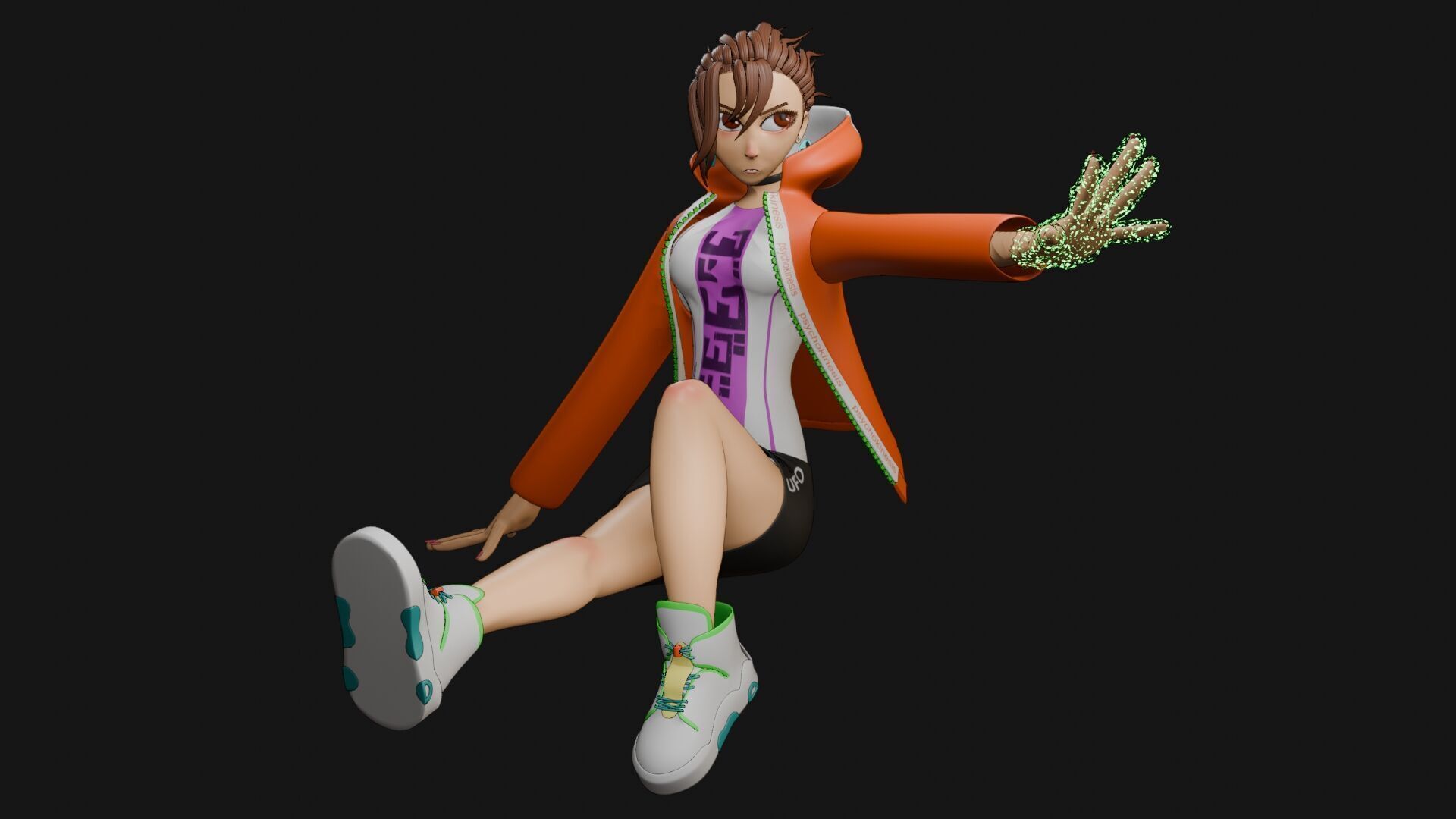 Momo Ayase Character Sculpt 3D model_3