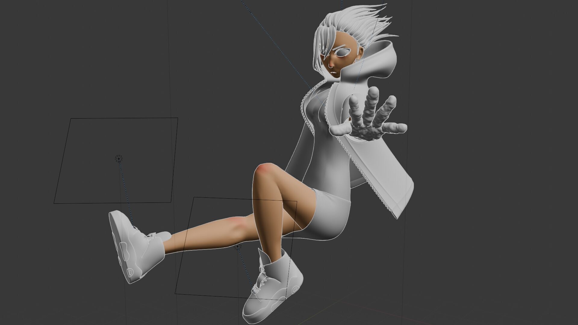 Momo Ayase Character Sculpt 3D model_6