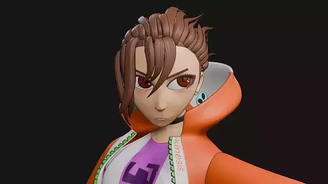 Momo Ayase Character Sculpt 3D model
