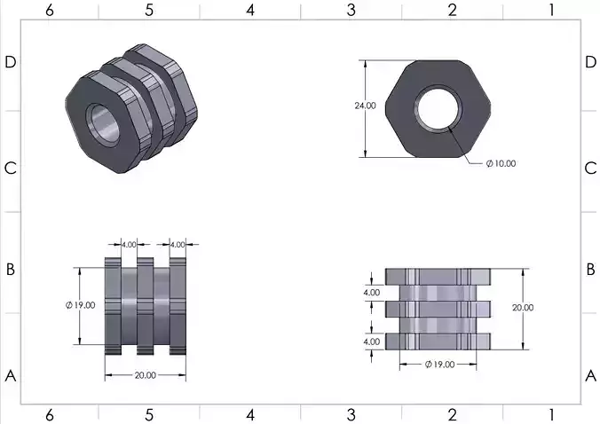 10mm Bosh  3D model