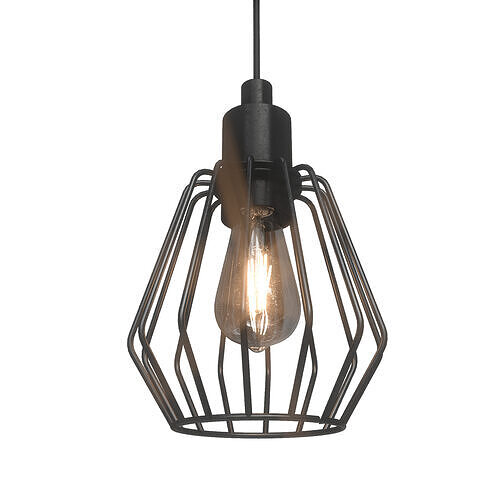 Pendant Light Fixture with Edison Bulb