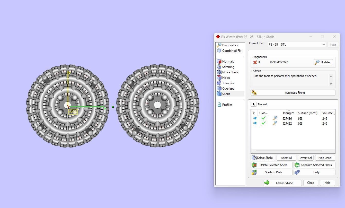 Luxurious Multi-Layered Round Diamond Stud Earrings 3D print model_19