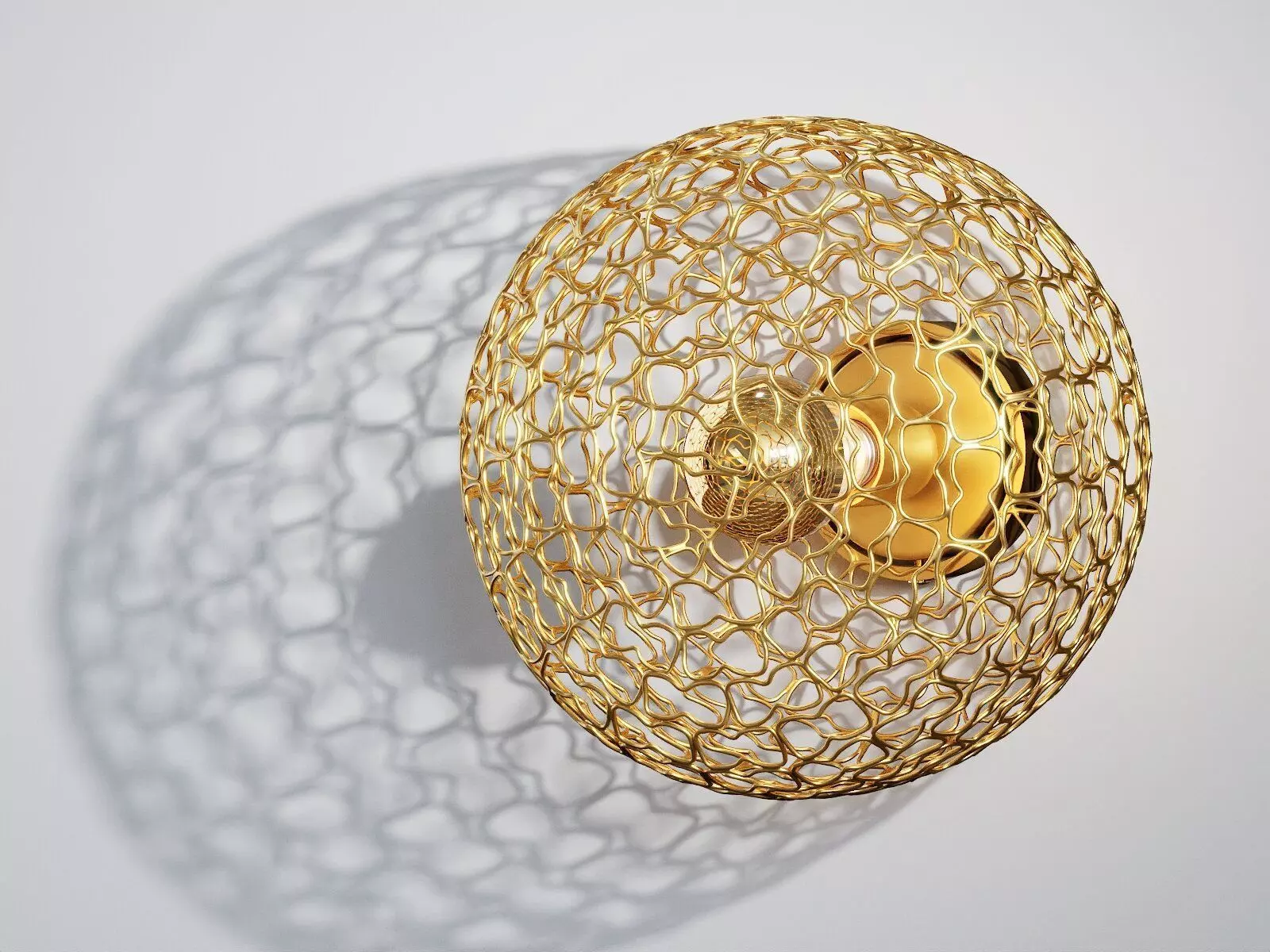 Jali Wall Lamp 3D model_0