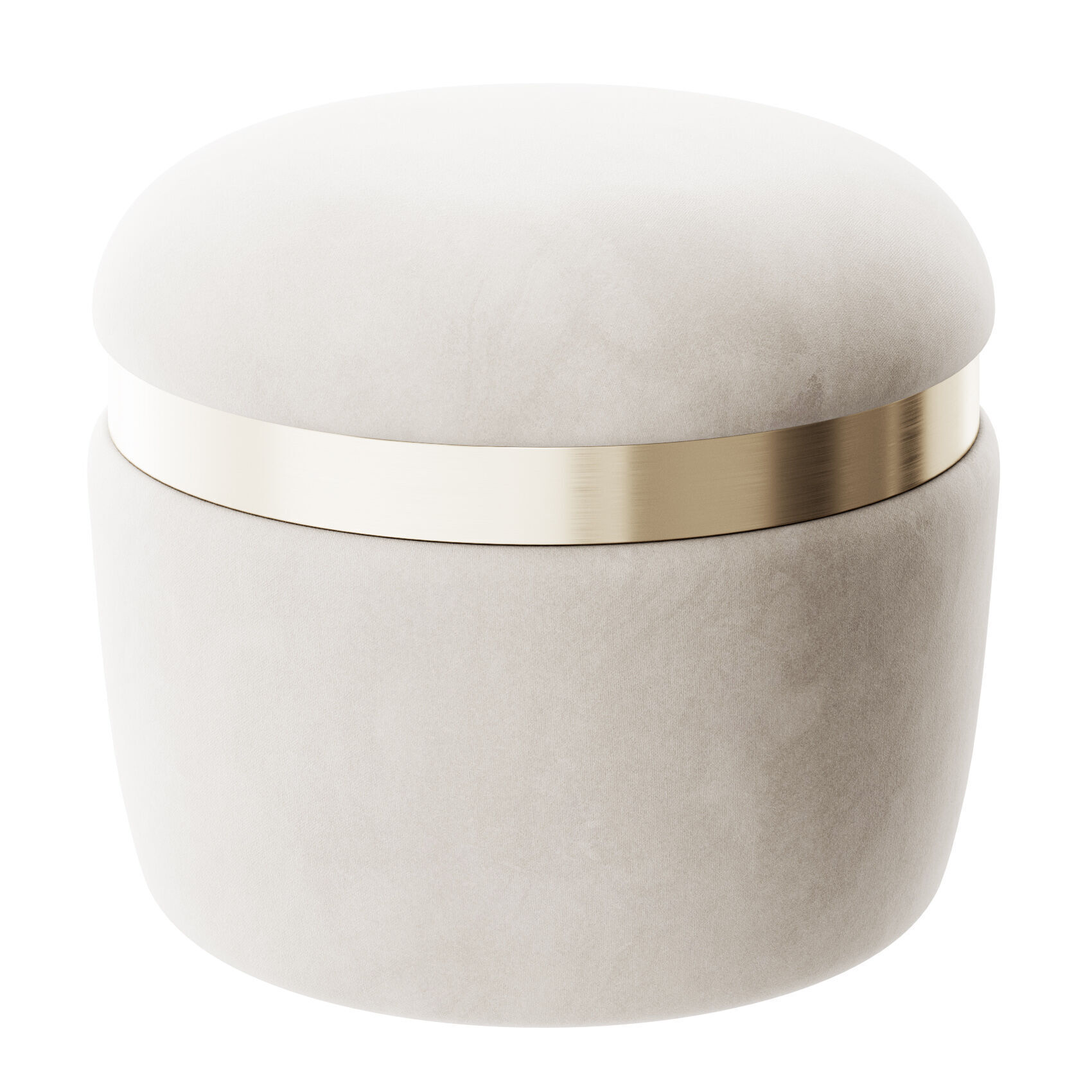 Arvil Pouf By Papell Design 3D model_4
