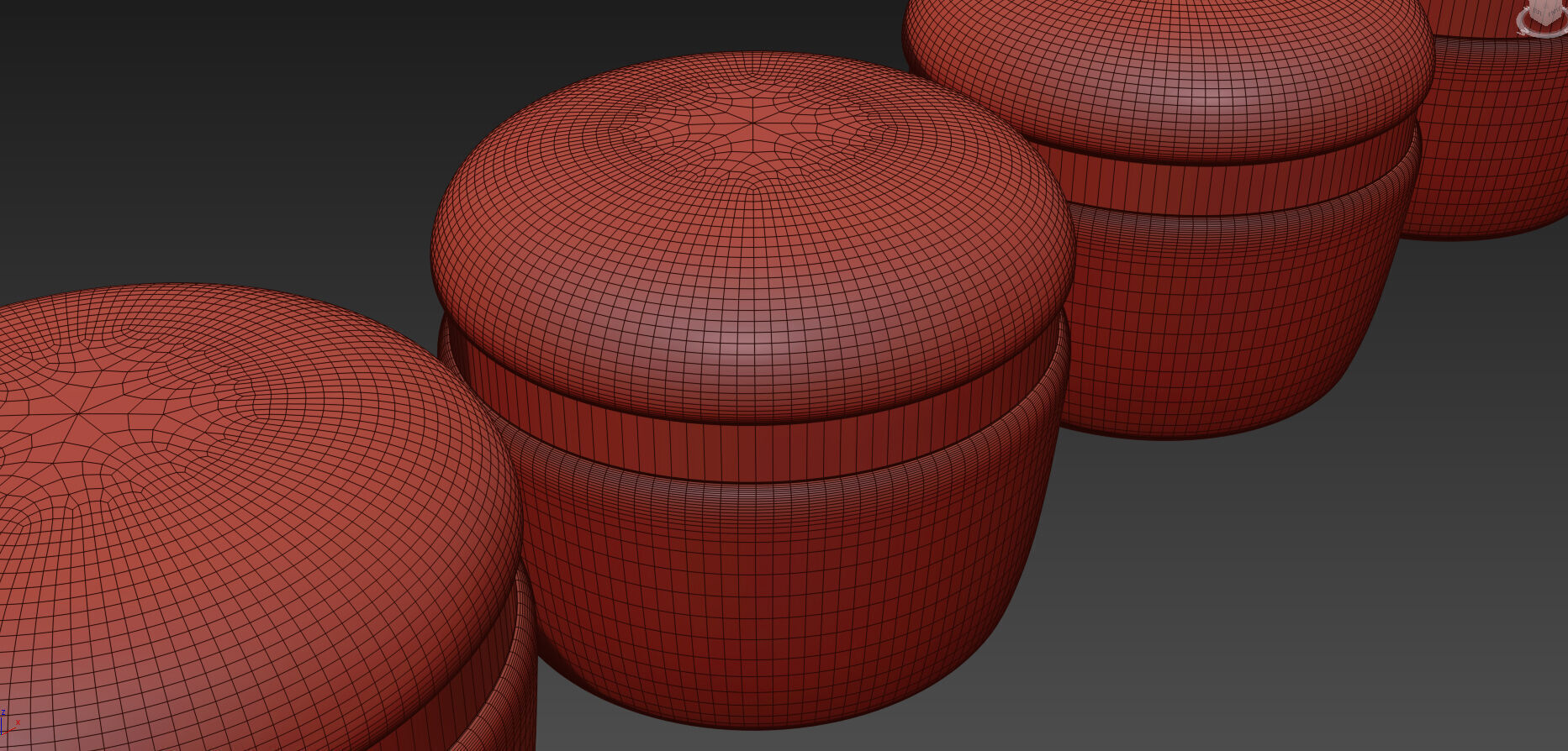Arvil Pouf By Papell Design 3D model_12