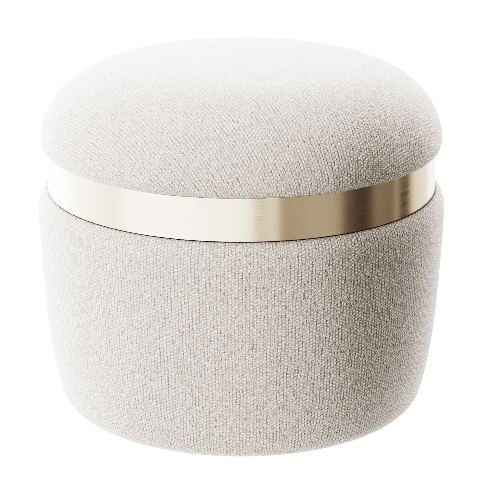 Arvil Pouf By Papell Design 3D model_1
