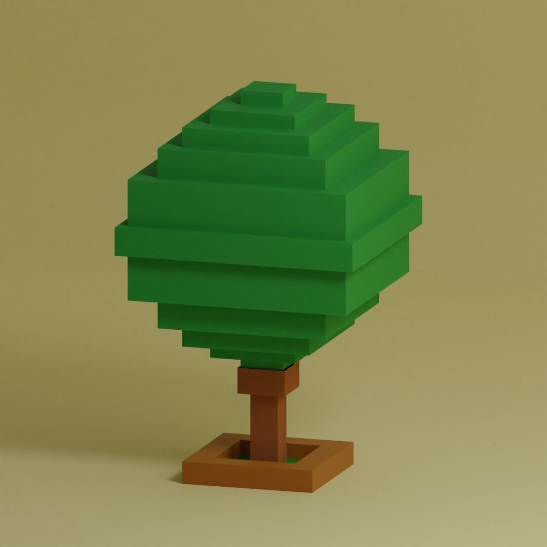 Low Poly Trees Collection - 25 trees pack 2 Low-poly 3D model_20