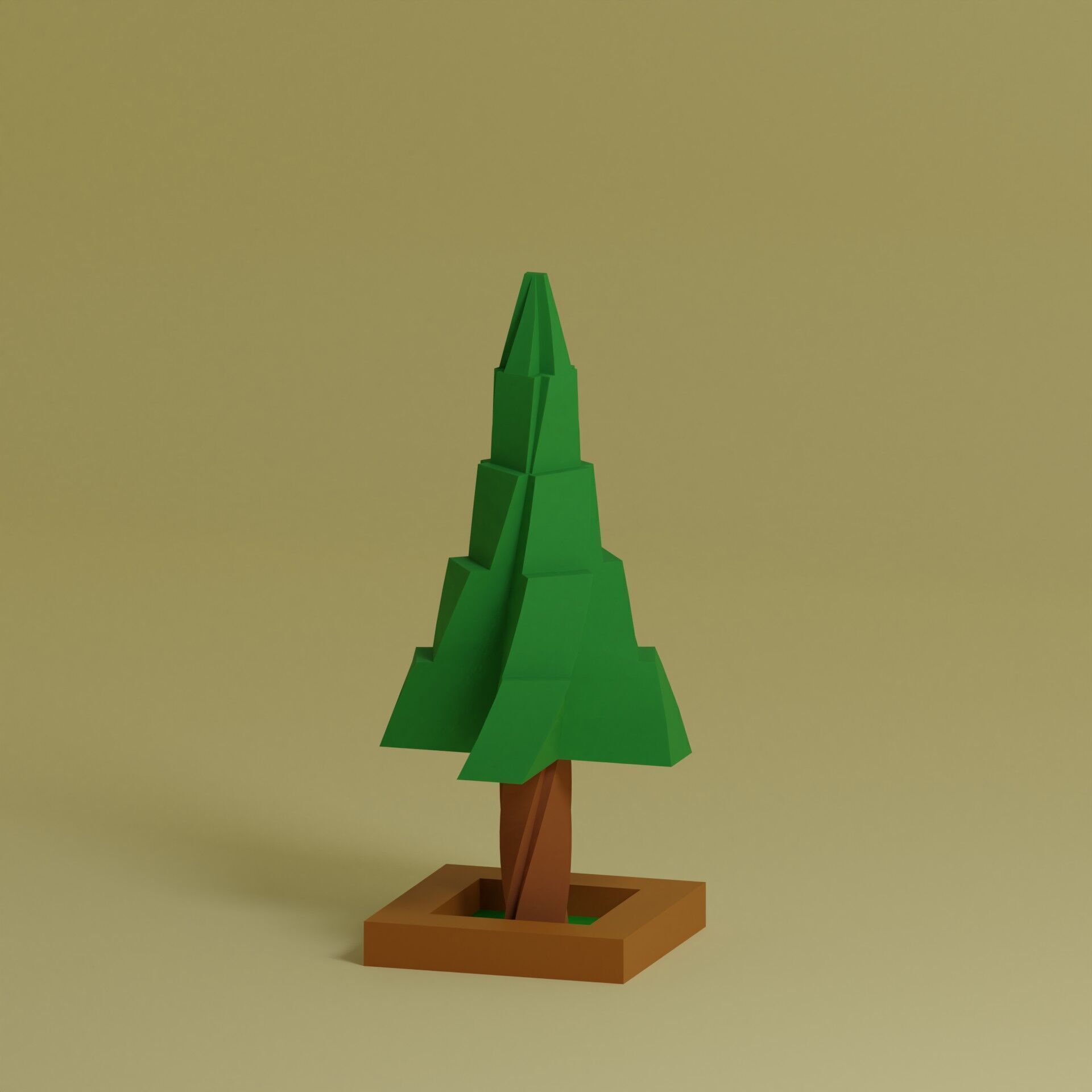 Low Poly Trees Collection - 25 trees pack 2 Low-poly 3D model_10