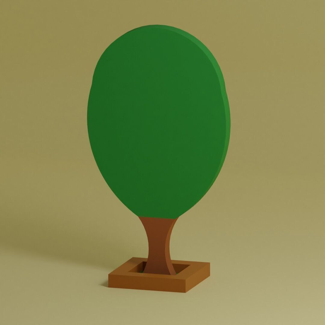 Low Poly Trees Collection - 25 trees pack 2 Low-poly 3D model_22