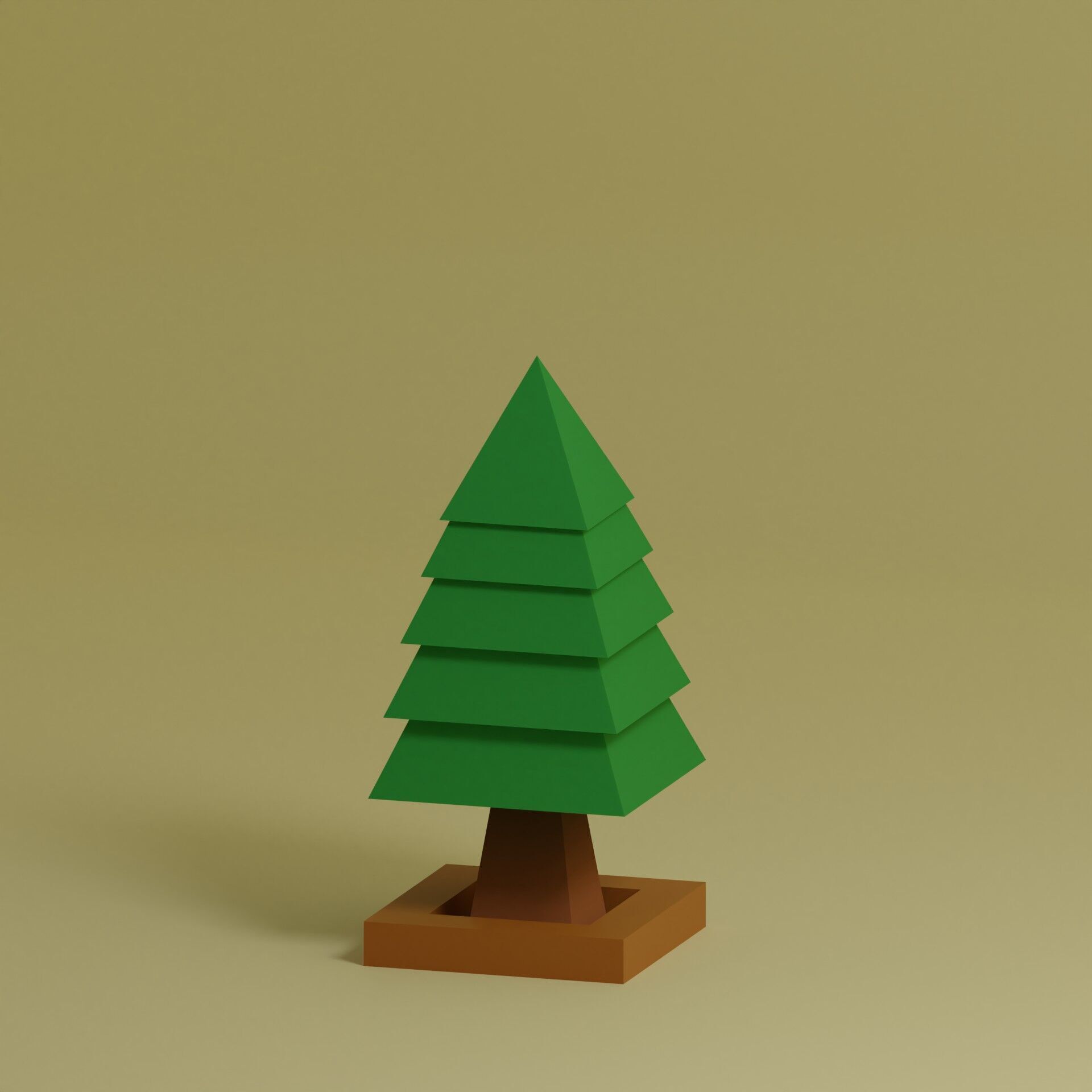 Low Poly Trees Collection - 25 trees pack 2 Low-poly 3D model_11