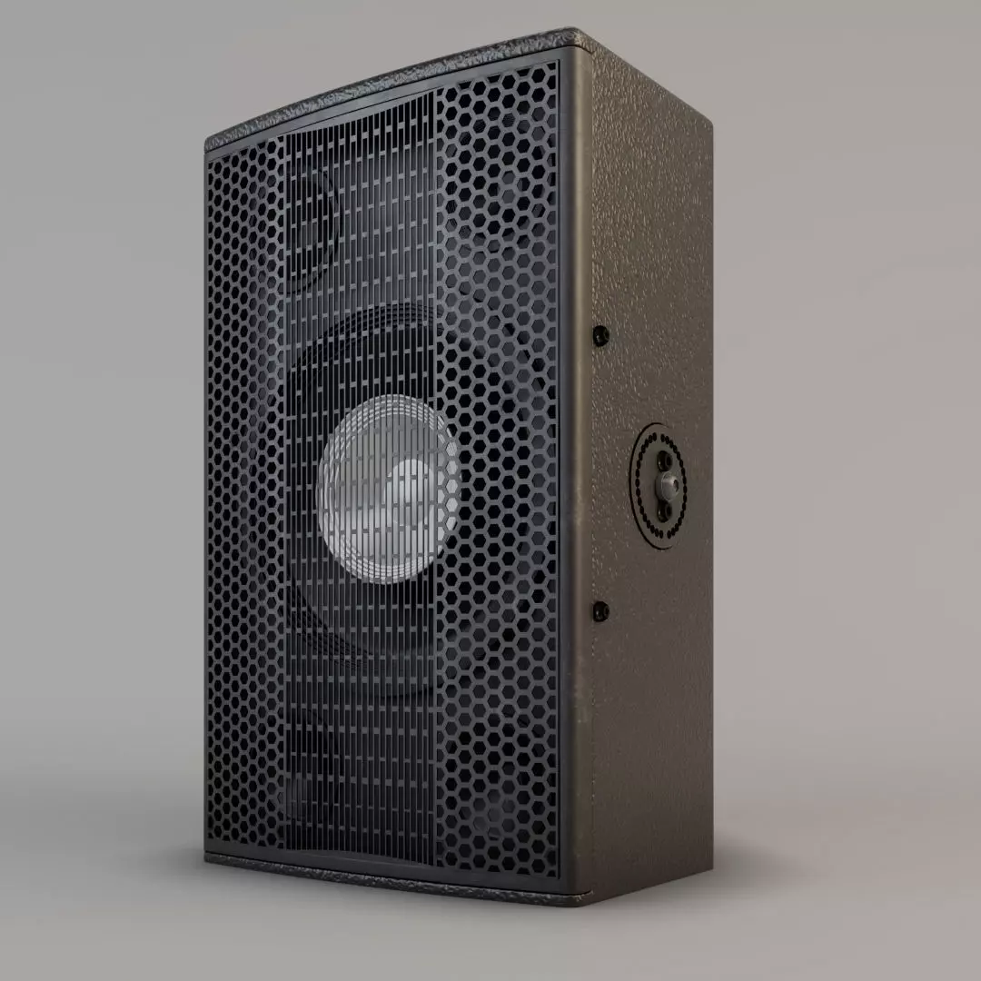 Audio Speaker 3D model_0