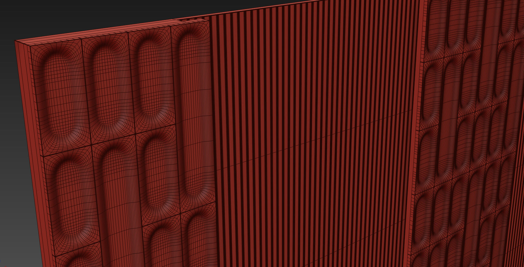 Decorative V27 Wall Panels 3D model_9