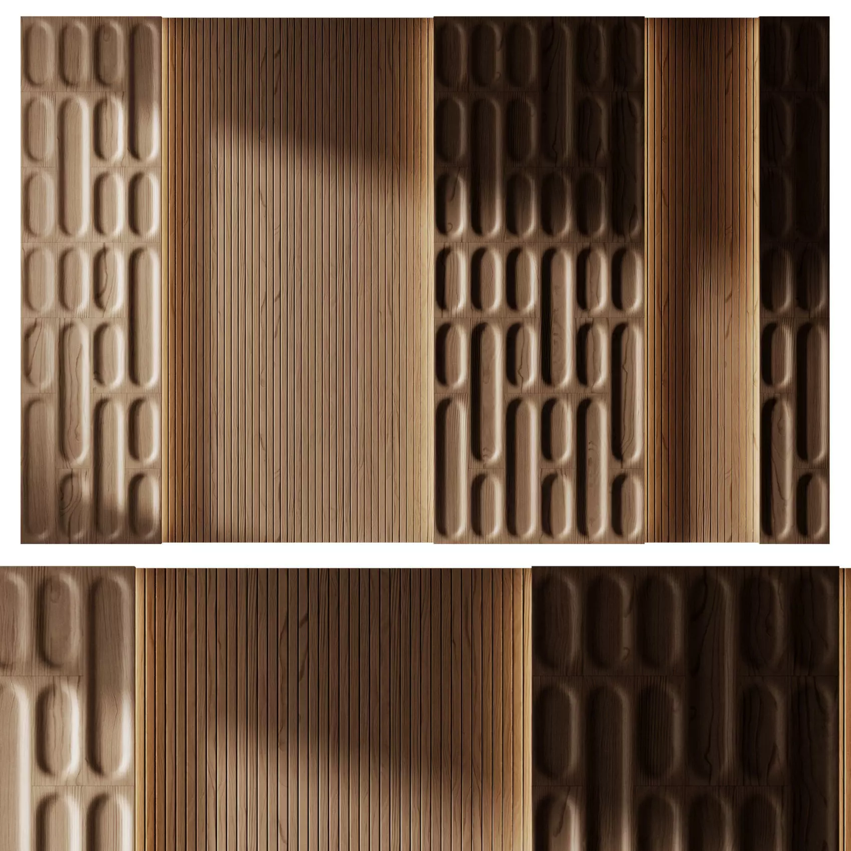 Decorative V27 Wall Panels 3D model_0