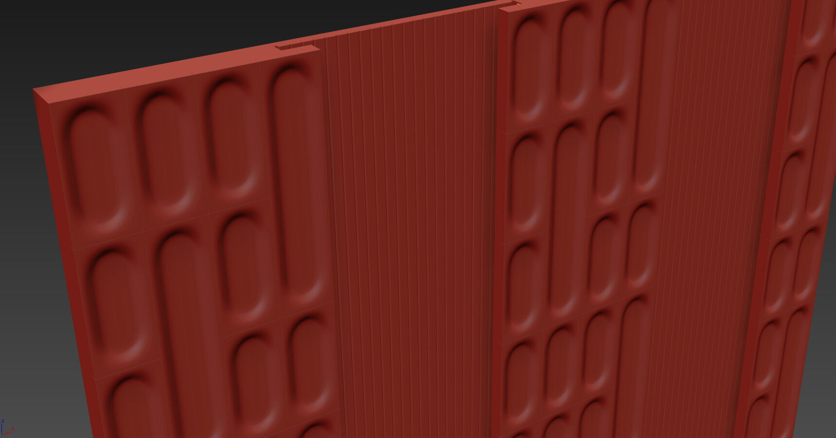 Decorative V28 Wall Panels 3D model_8