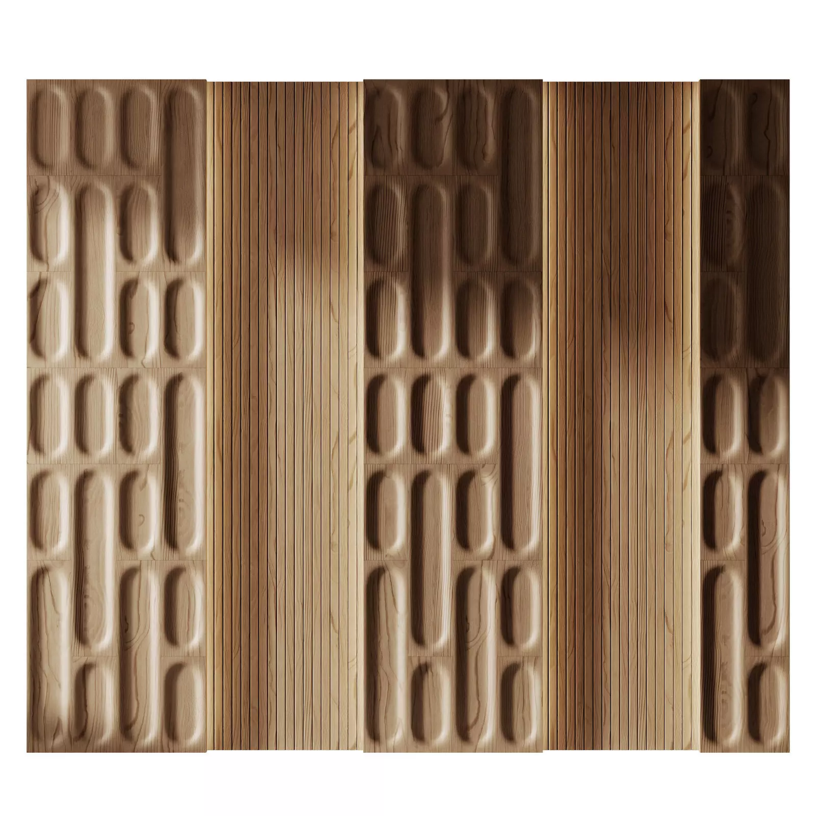 Decorative V28 Wall Panels 3D model_0