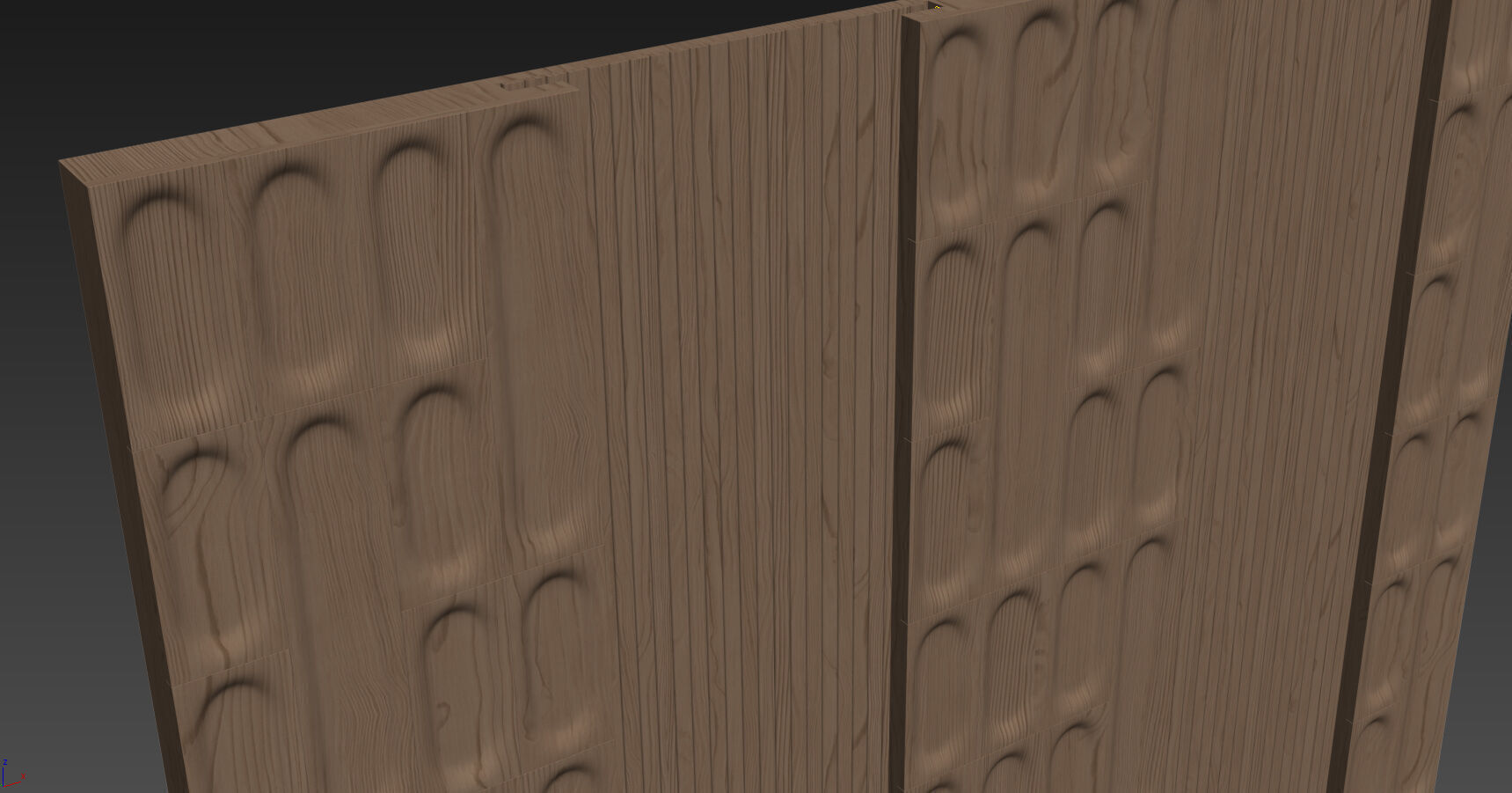 Decorative V28 Wall Panels 3D model_7
