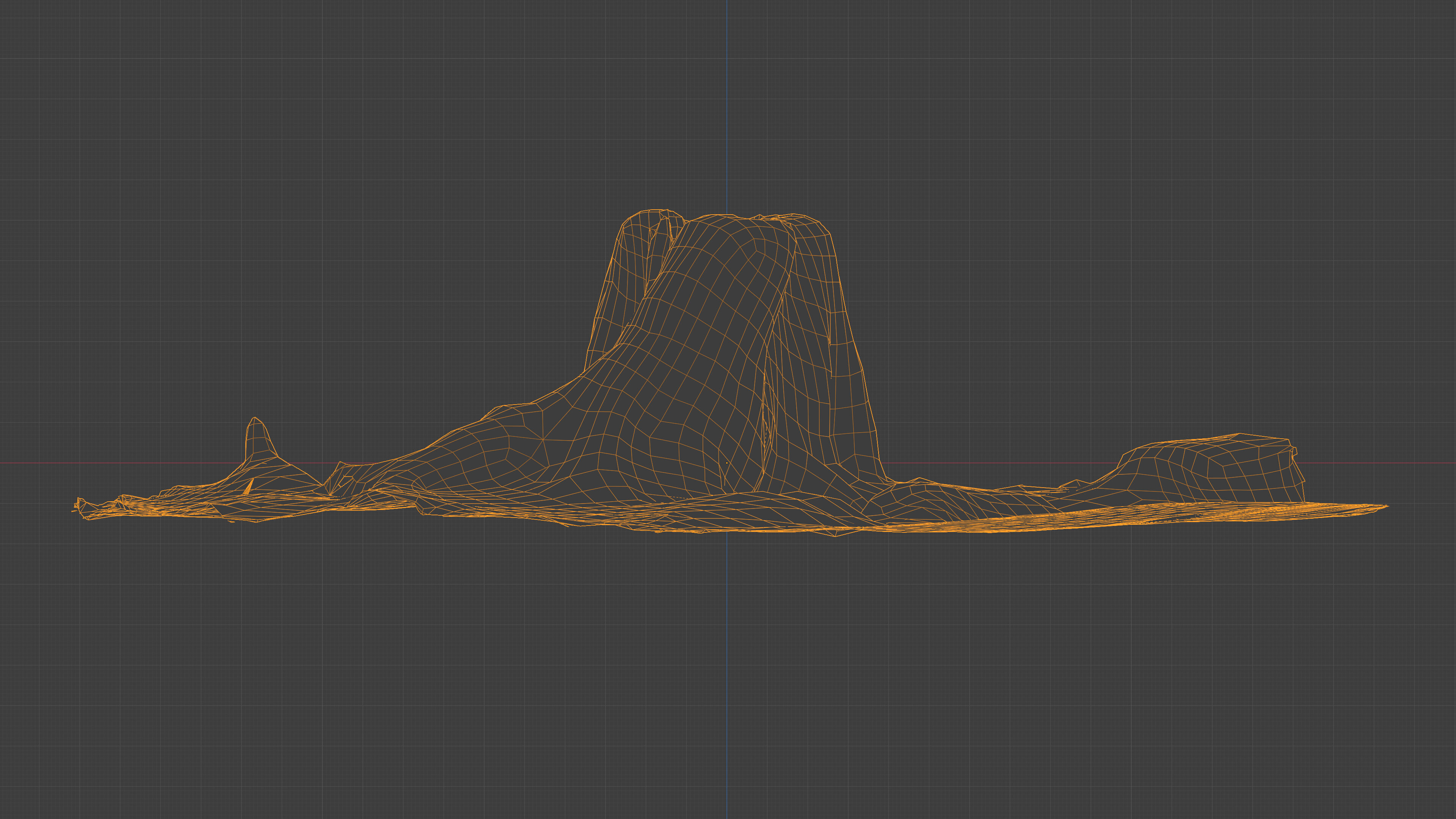 Photorealistic 3D scan of Tree Sawed Stump Low-poly 3D model_16