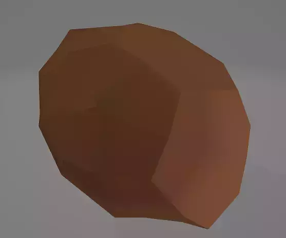 Low Poly Deserts Stone