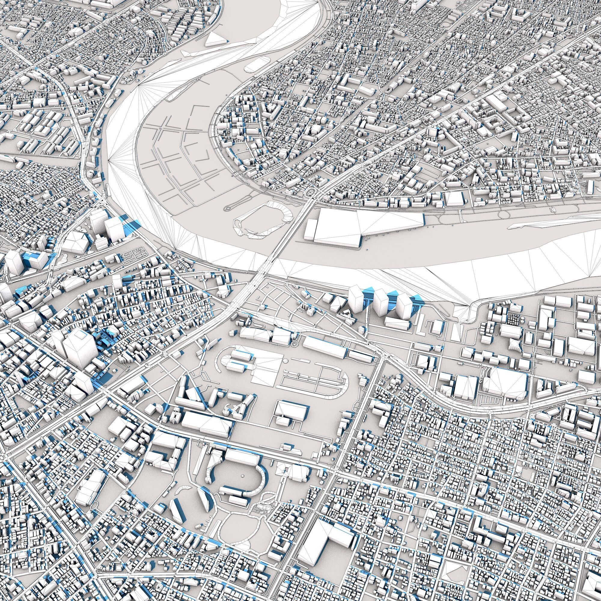 2 Tokyo City Japan 3D model_9