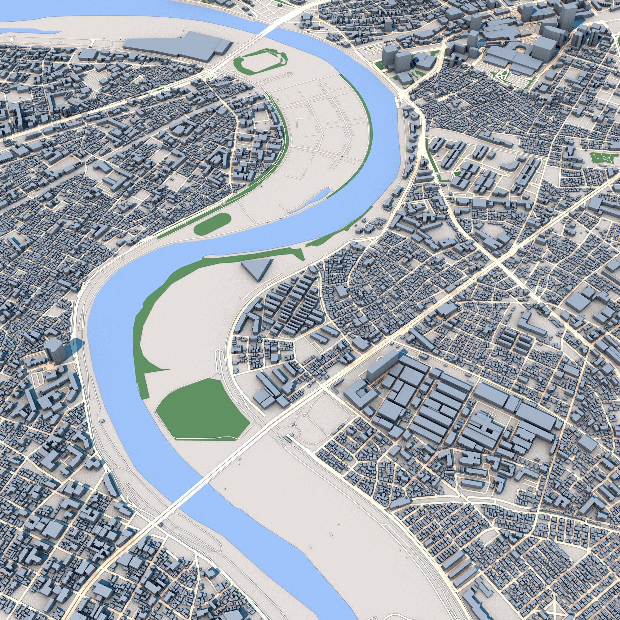 2 Tokyo City Japan 3D model_7