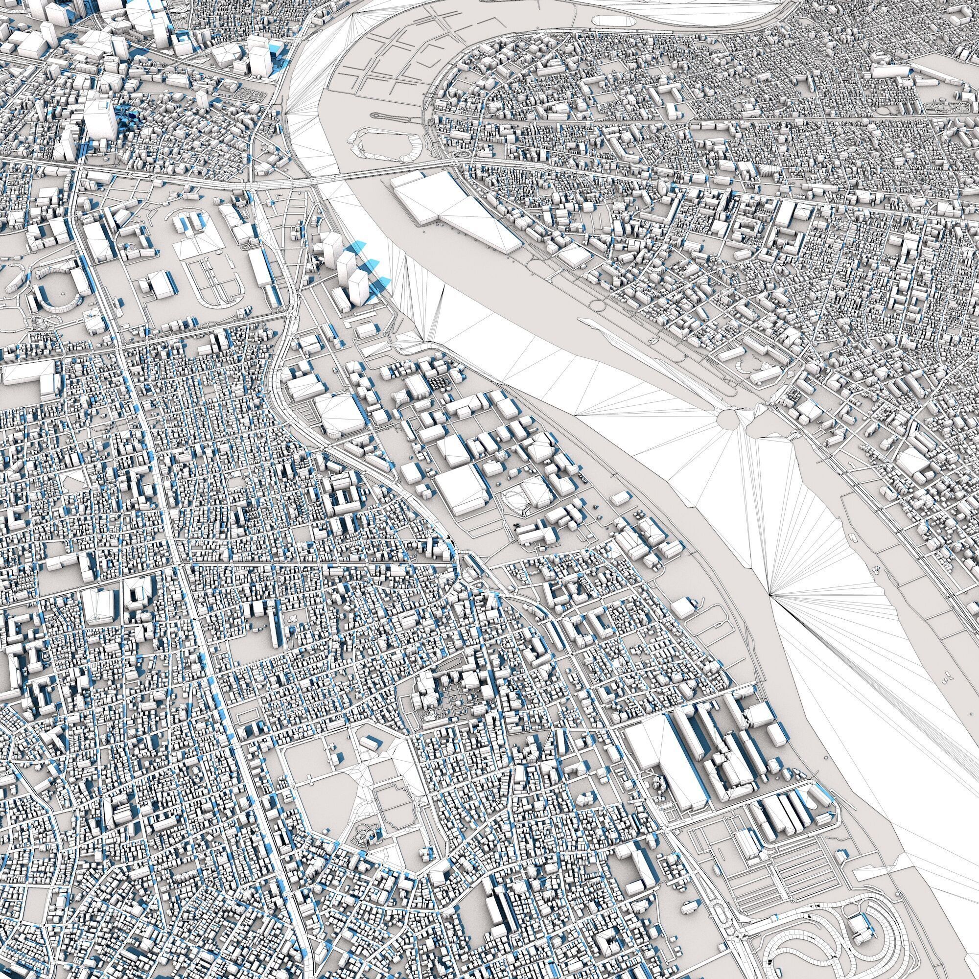 2 Tokyo City Japan 3D model_10