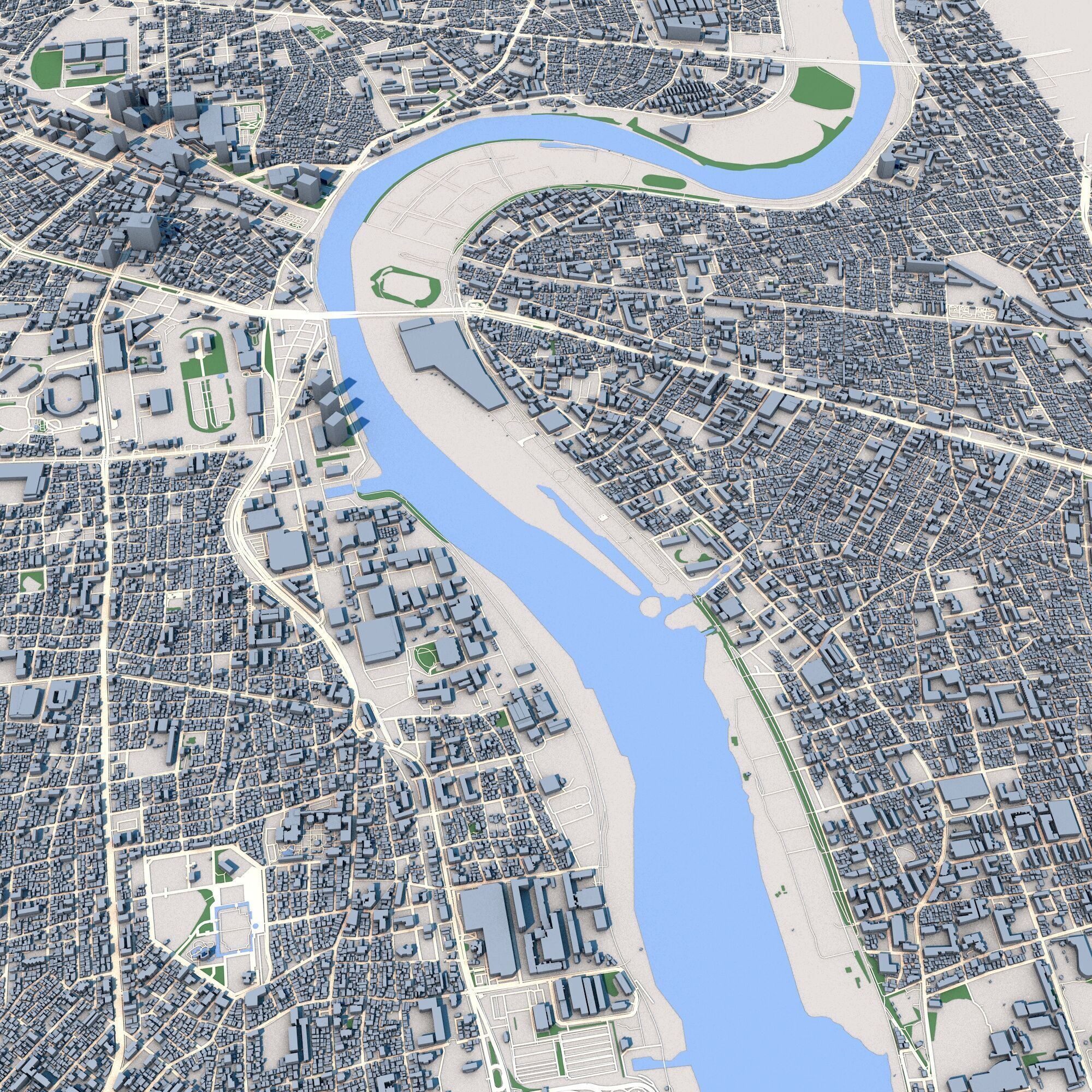 2 Tokyo City Japan 3D model_5