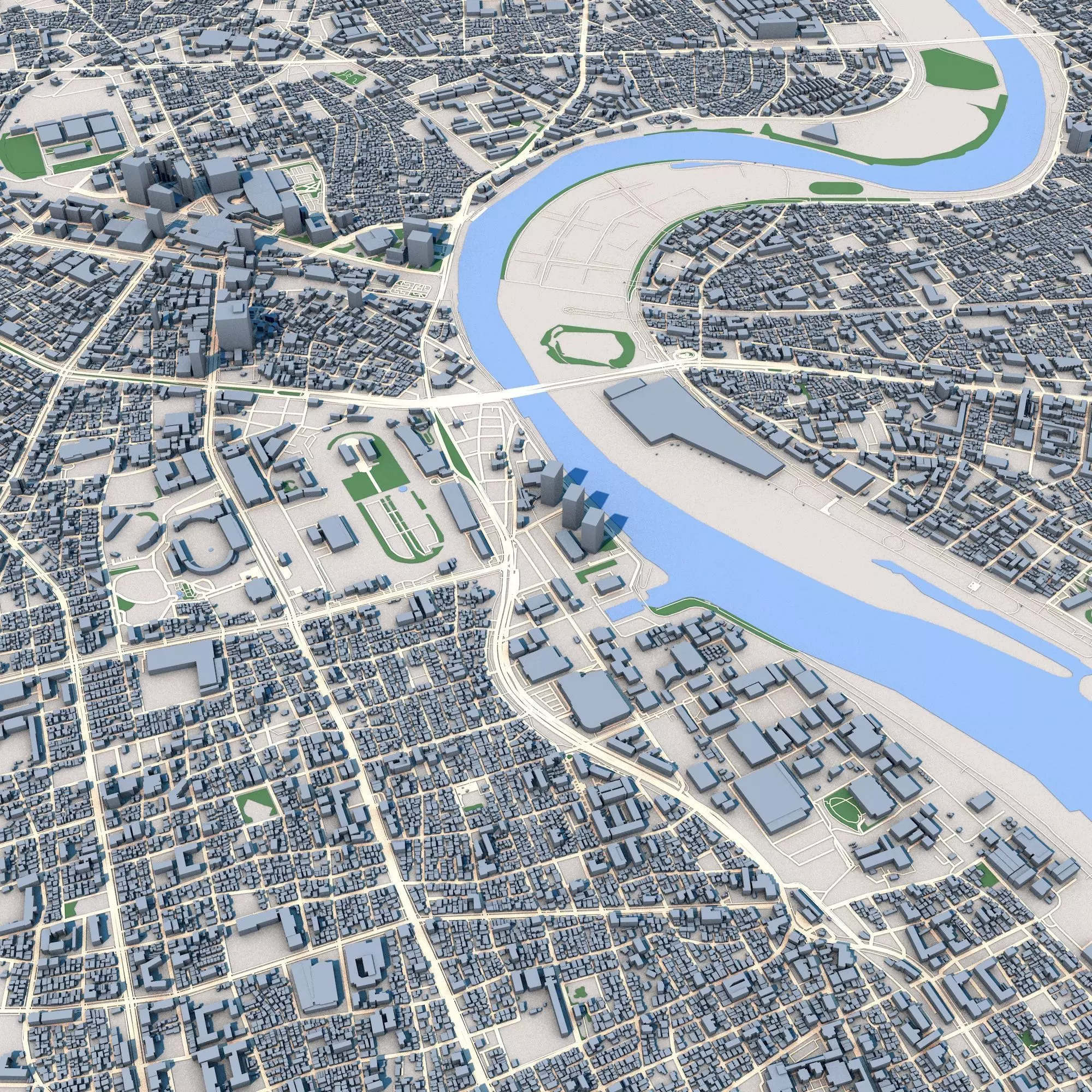 2 Tokyo City Japan 3D model_0