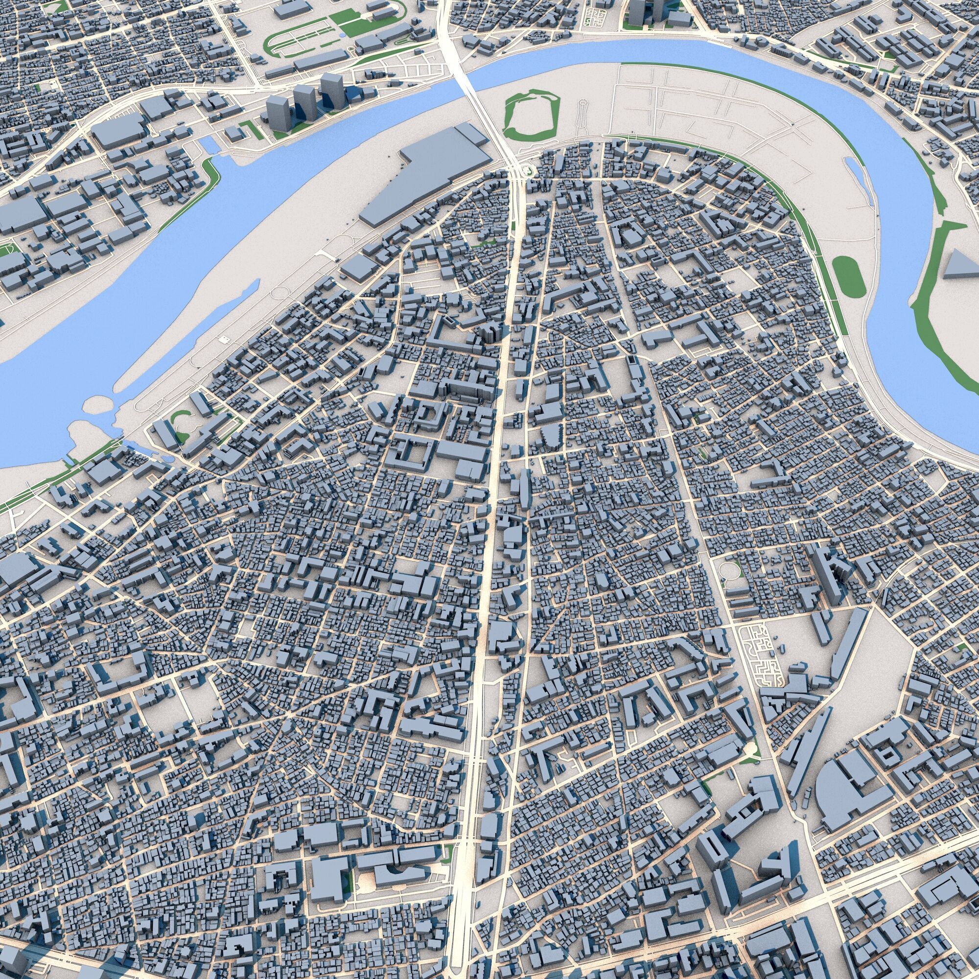 2 Tokyo City Japan 3D model_6