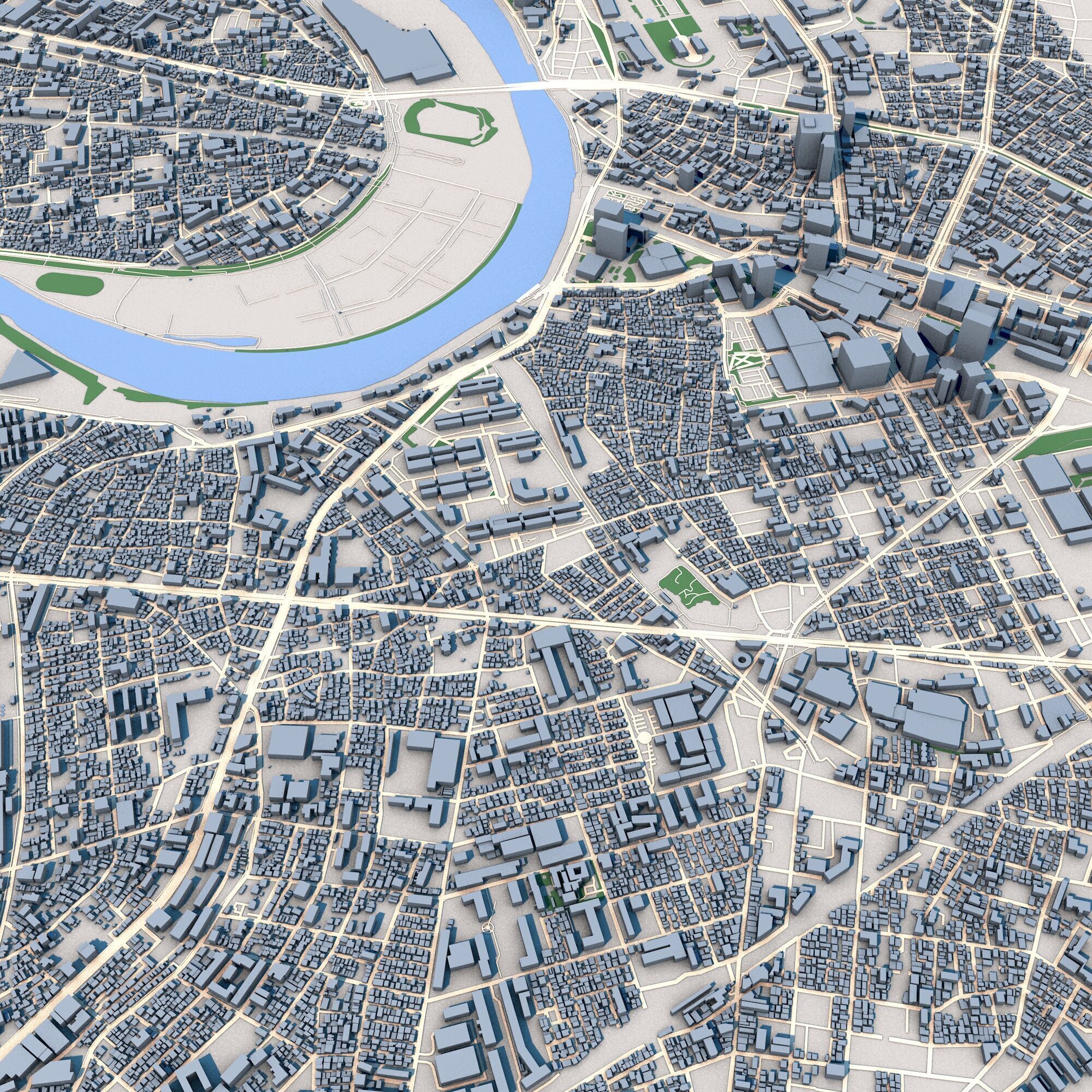 2 Tokyo City Japan 3D model_8