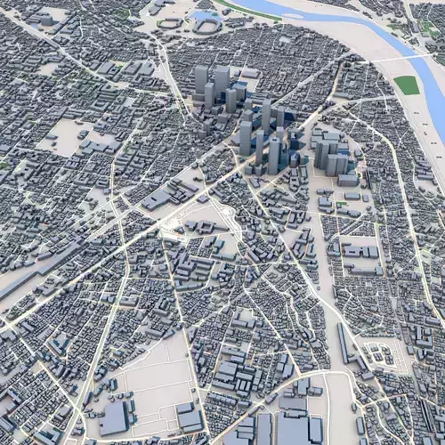 3 Tokyo City Japan  3D model